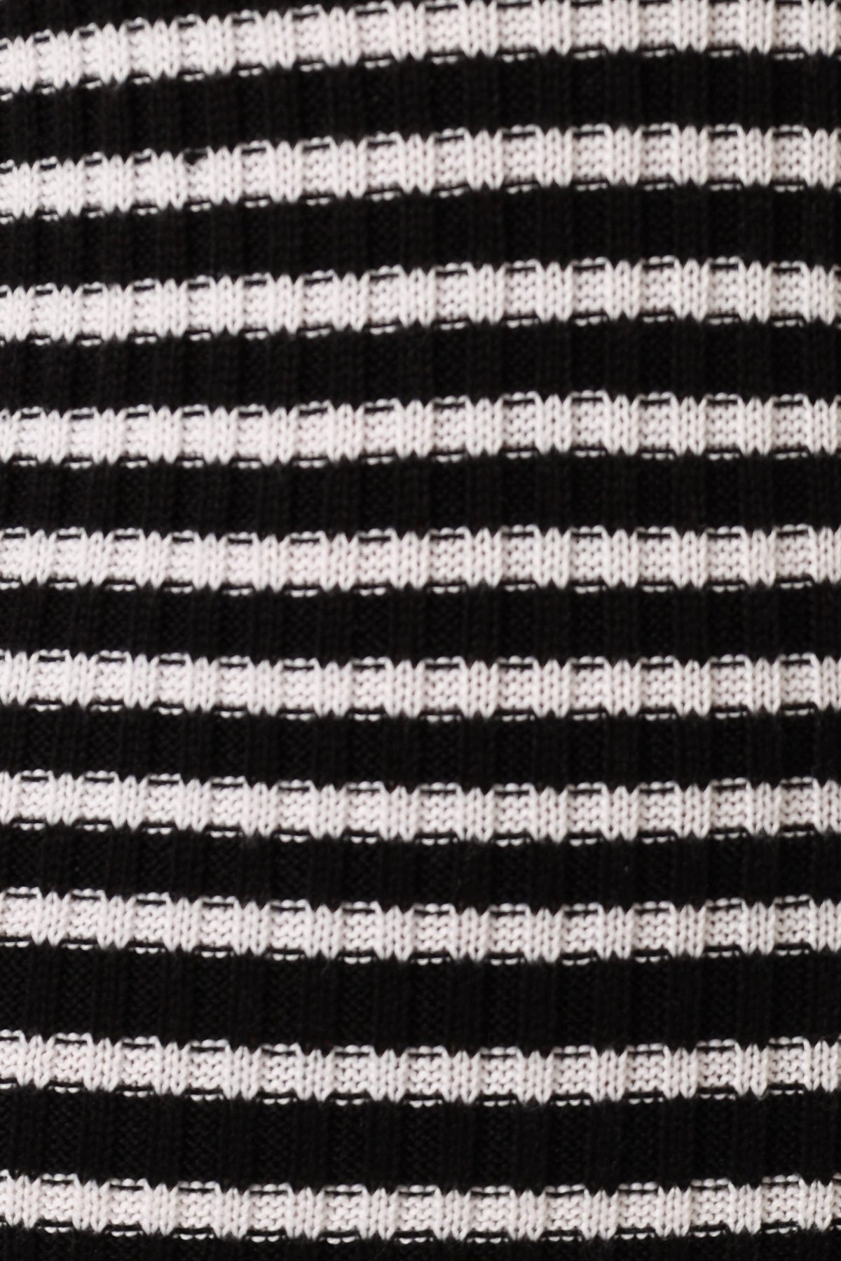Camy Long Sleeve Midi Dress in Black/White – view 6 of 6