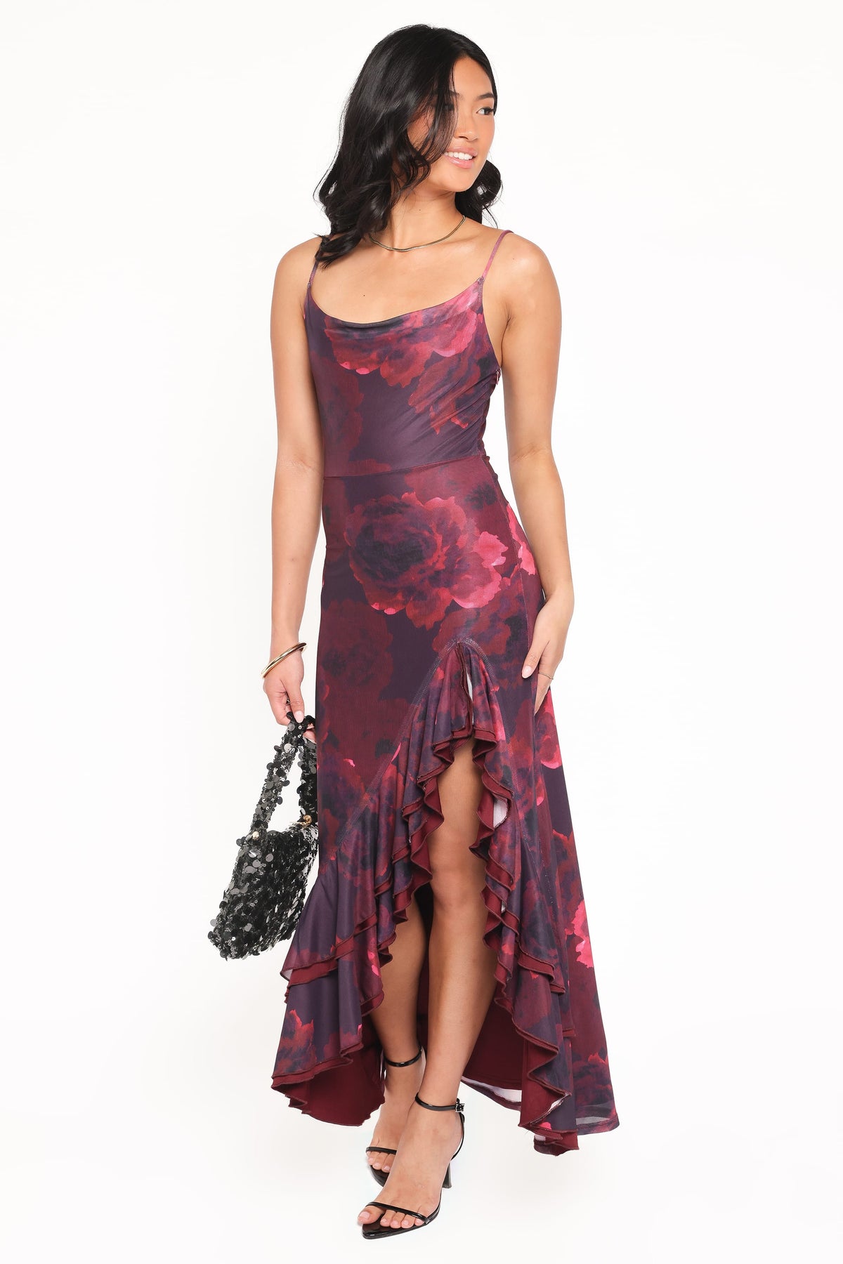 Carella Maxi Dress in Red Floral – view 5 of 7