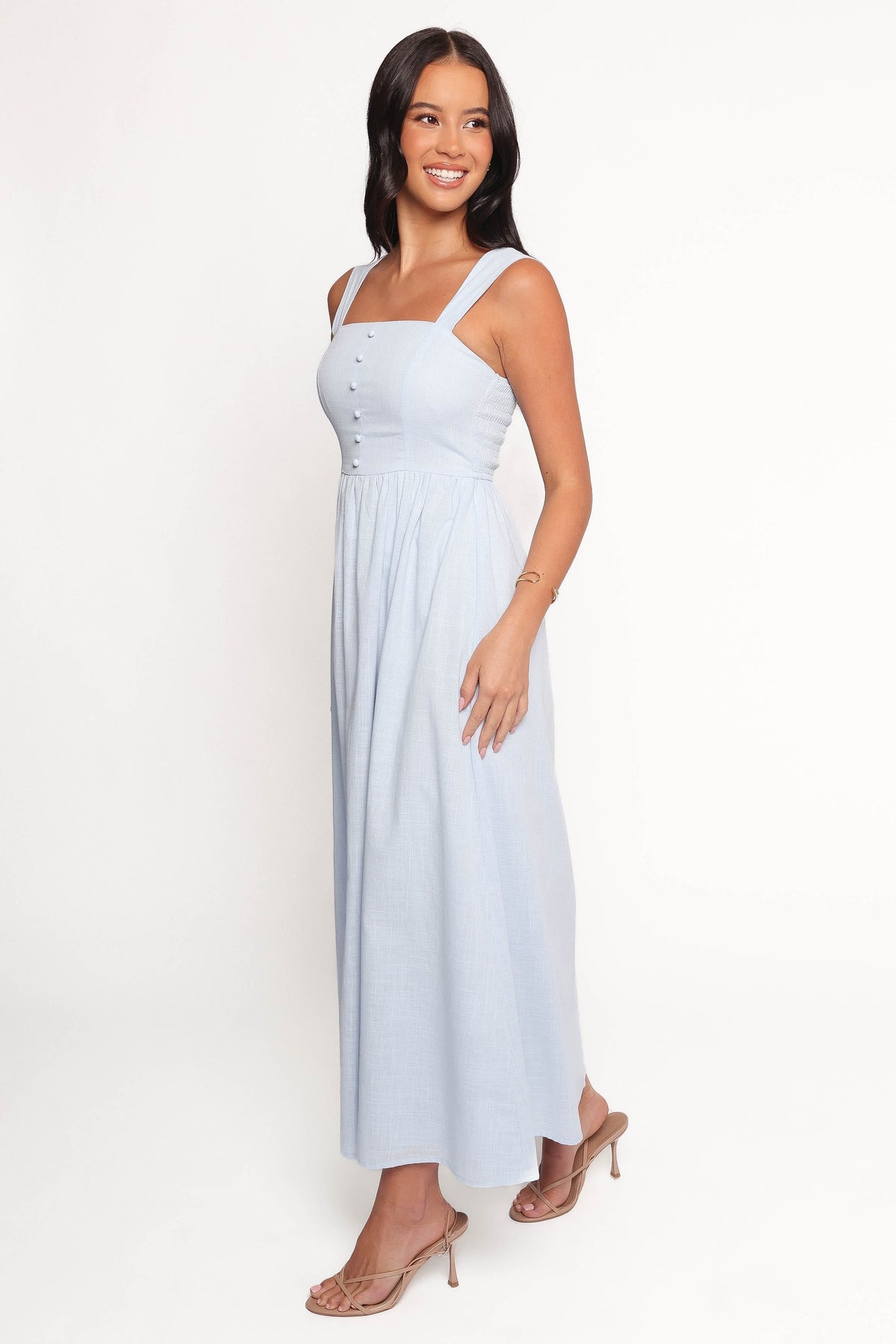 Caty Maxi Dress in Pale Blue – view 4 of 7
