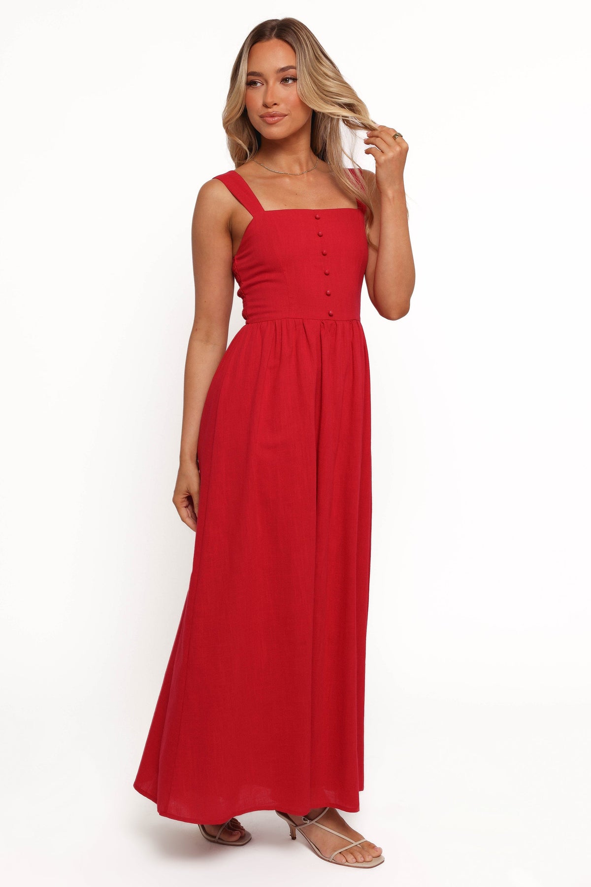 Caty Maxi Dress in Red – view 6 of 8