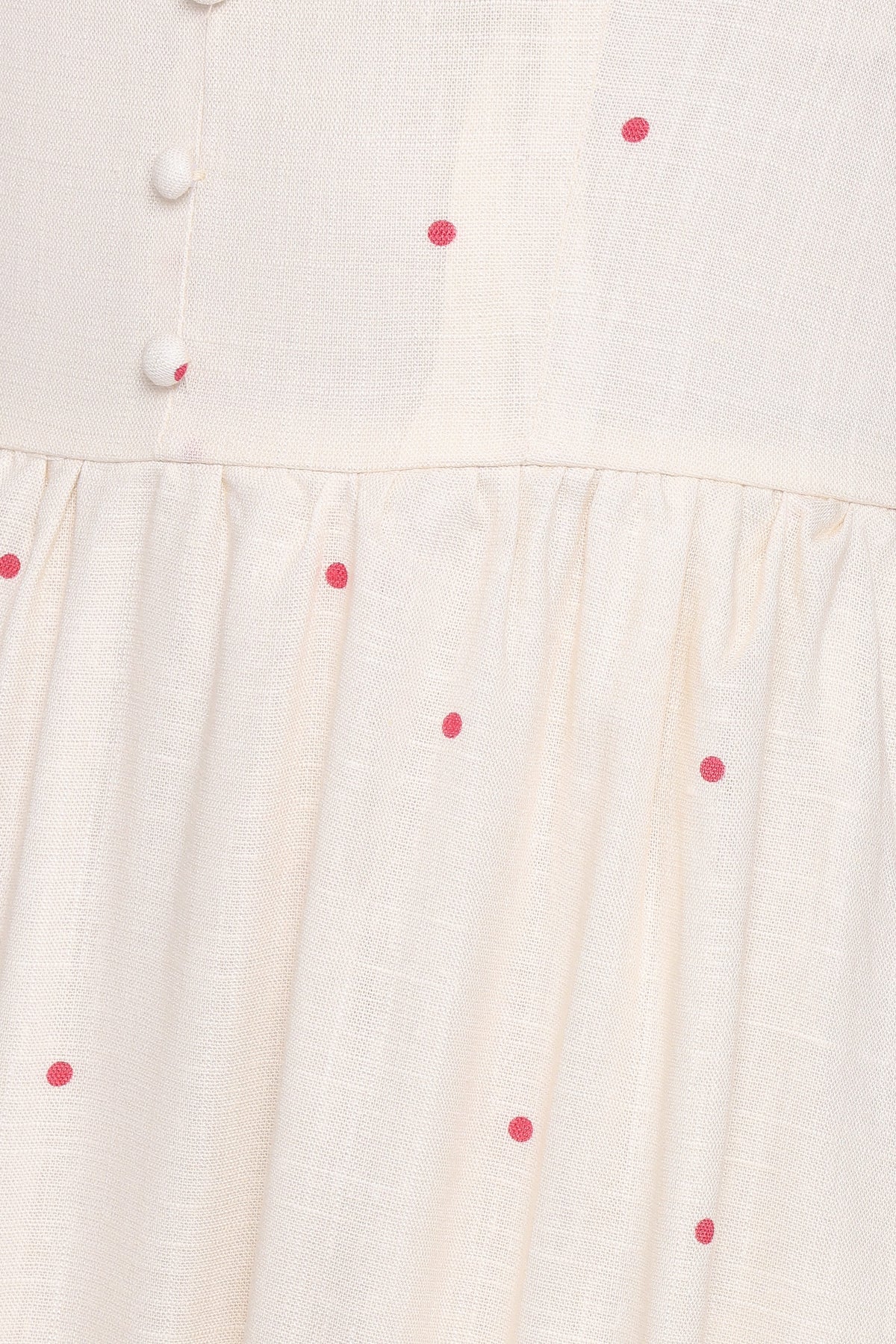 Caty Maxi Dress in Red Polka Dot – view 6 of 6