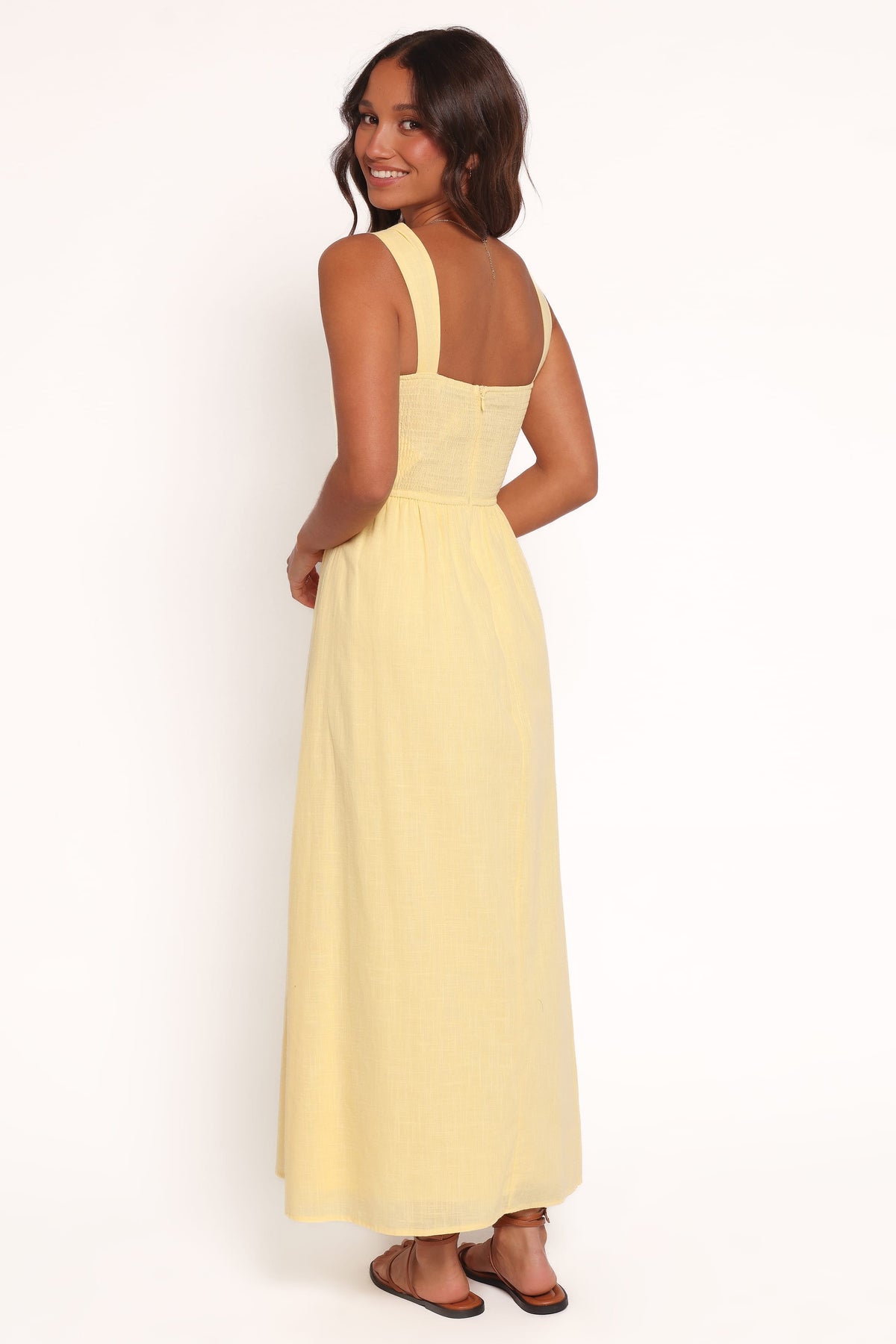 Caty Maxi Dress in Yellow – view 4 of 7
