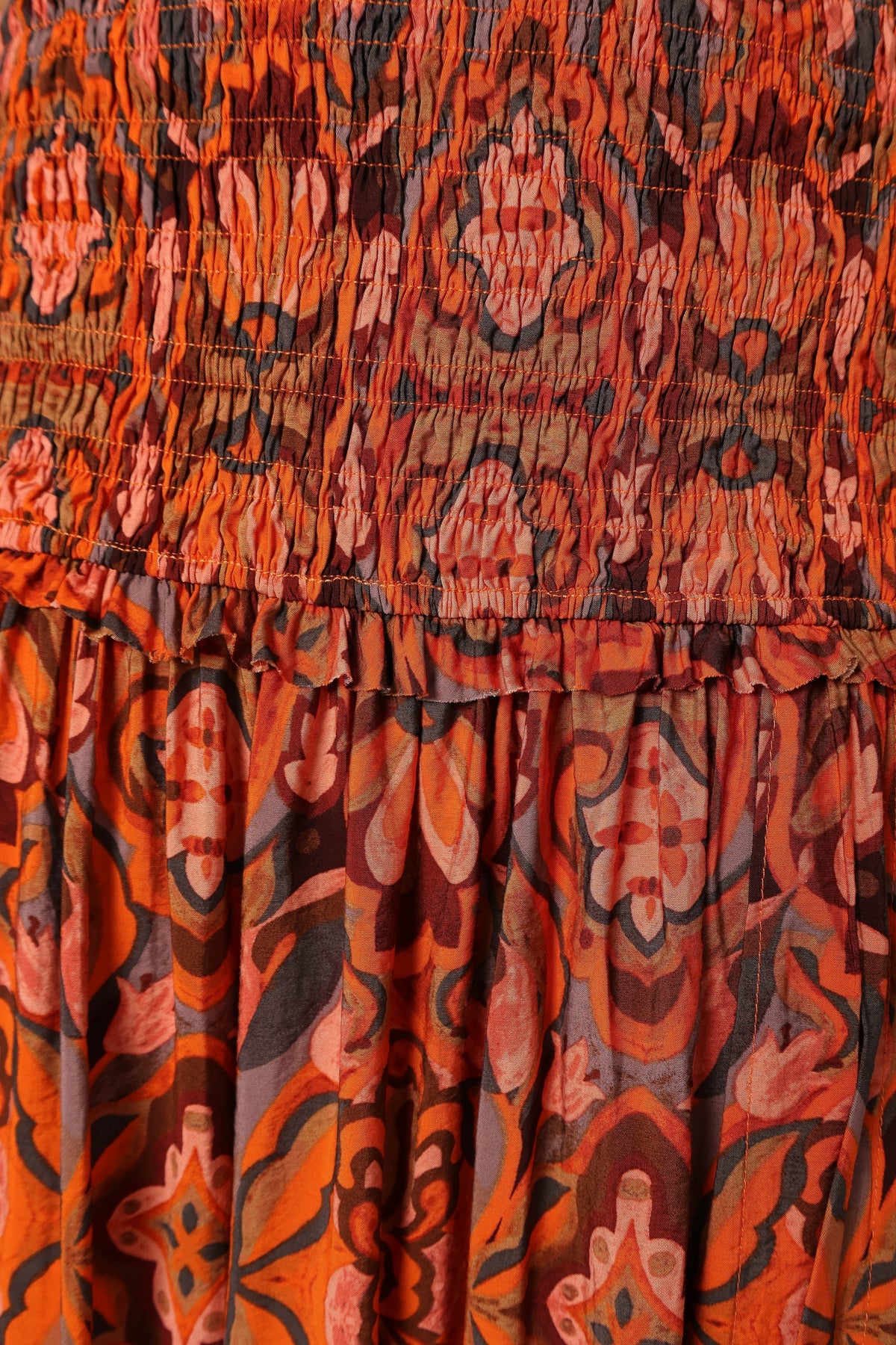 Cecil Midi Dress in Harvest Moon – view 8 of 8