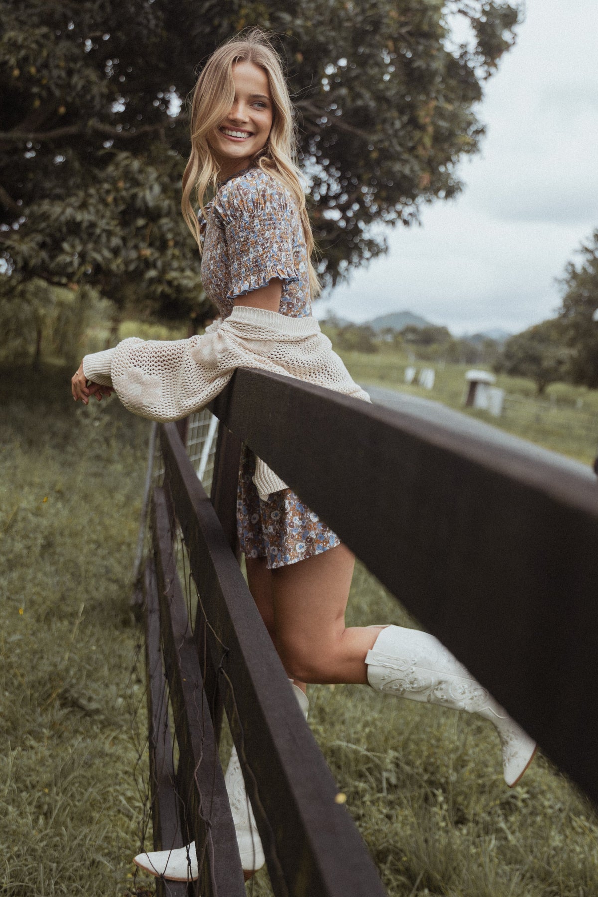 Celine Mini Dress in Floral – view 3 of 10