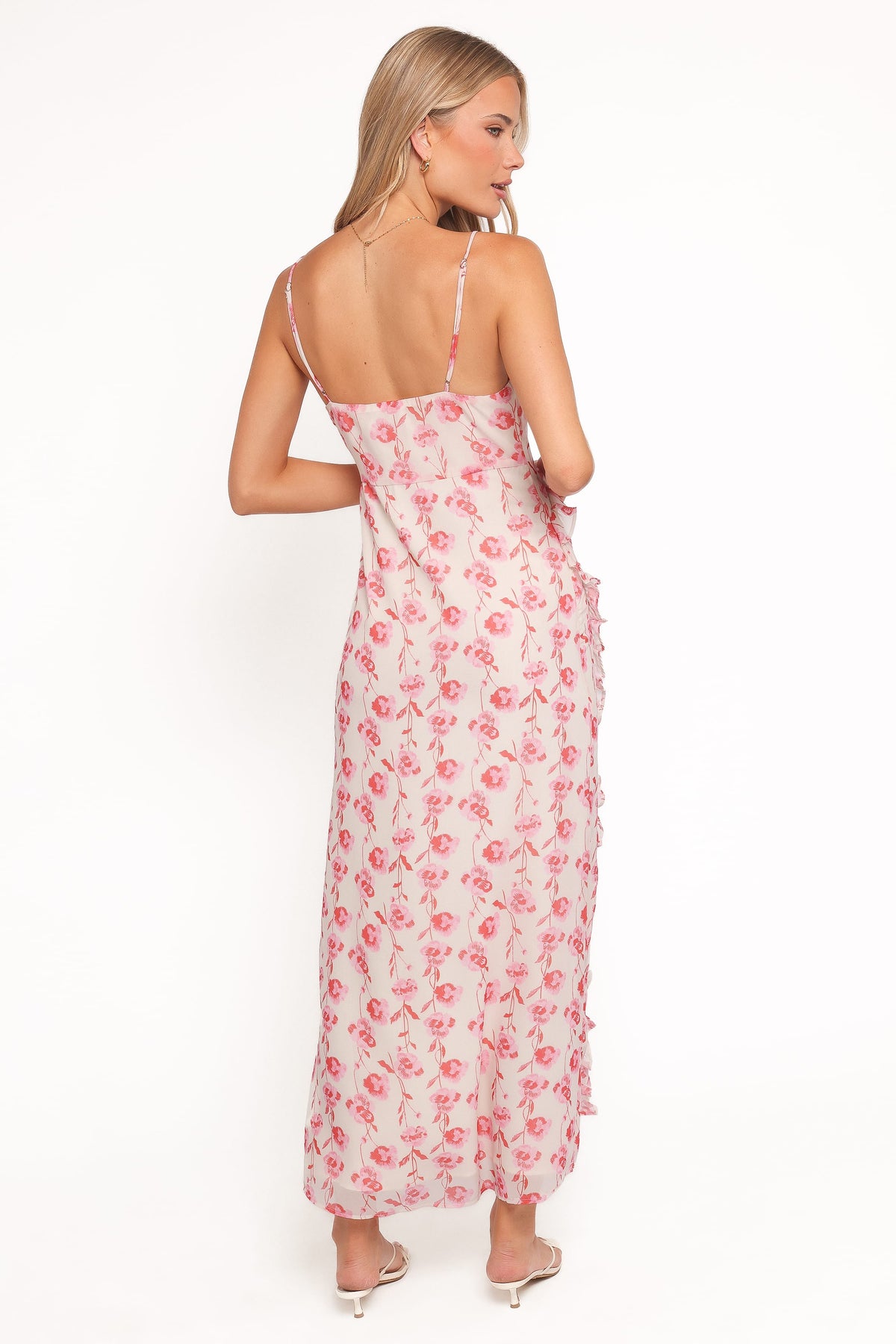 Charli Maxi Dress in Pink Floral – view 4 of 6