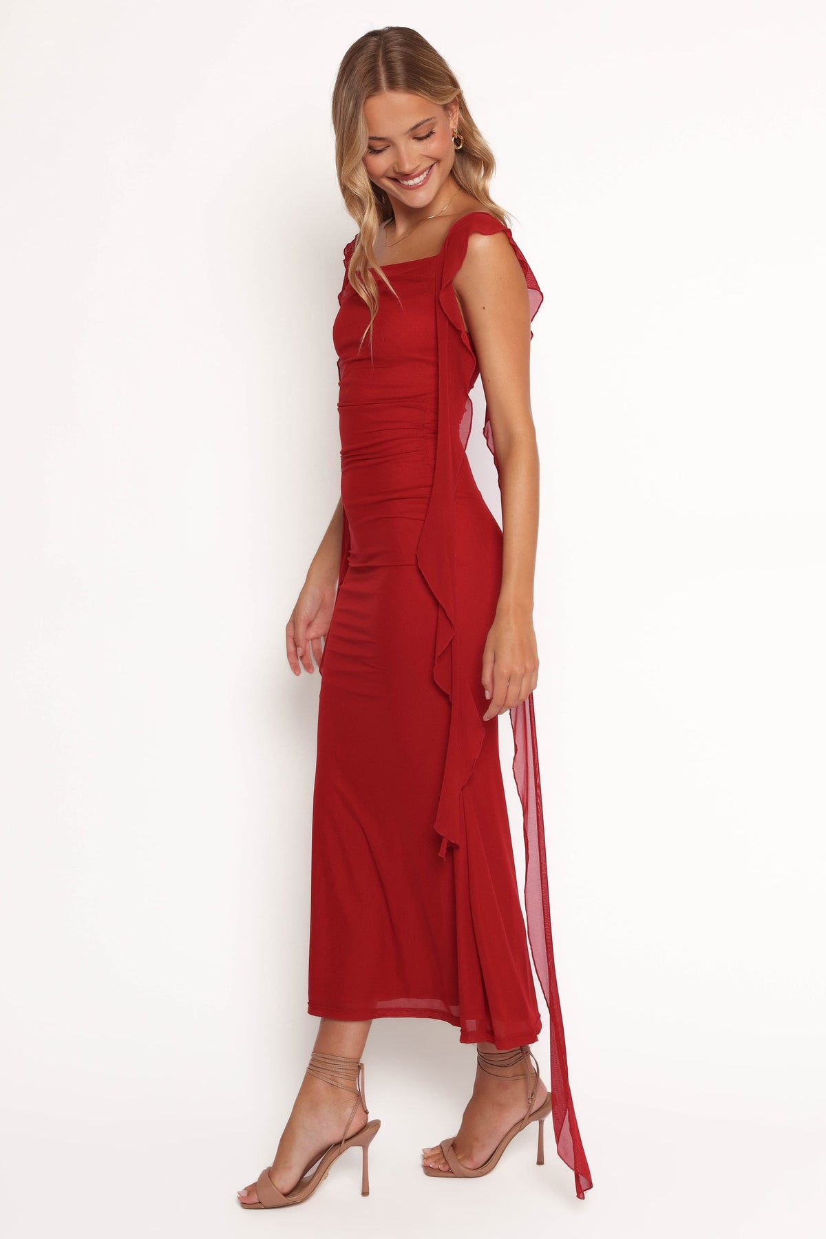 Chiara Maxi Dress in Red – view 4 of 6