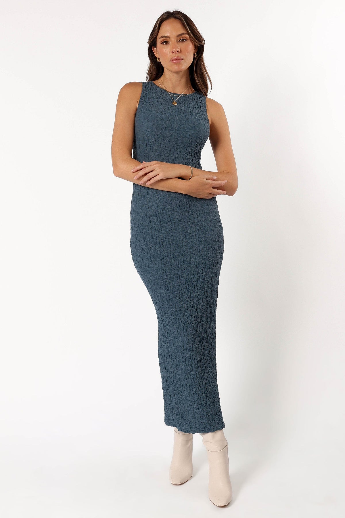 Clark Maxi Dress in Charcoal – view 5 of 8