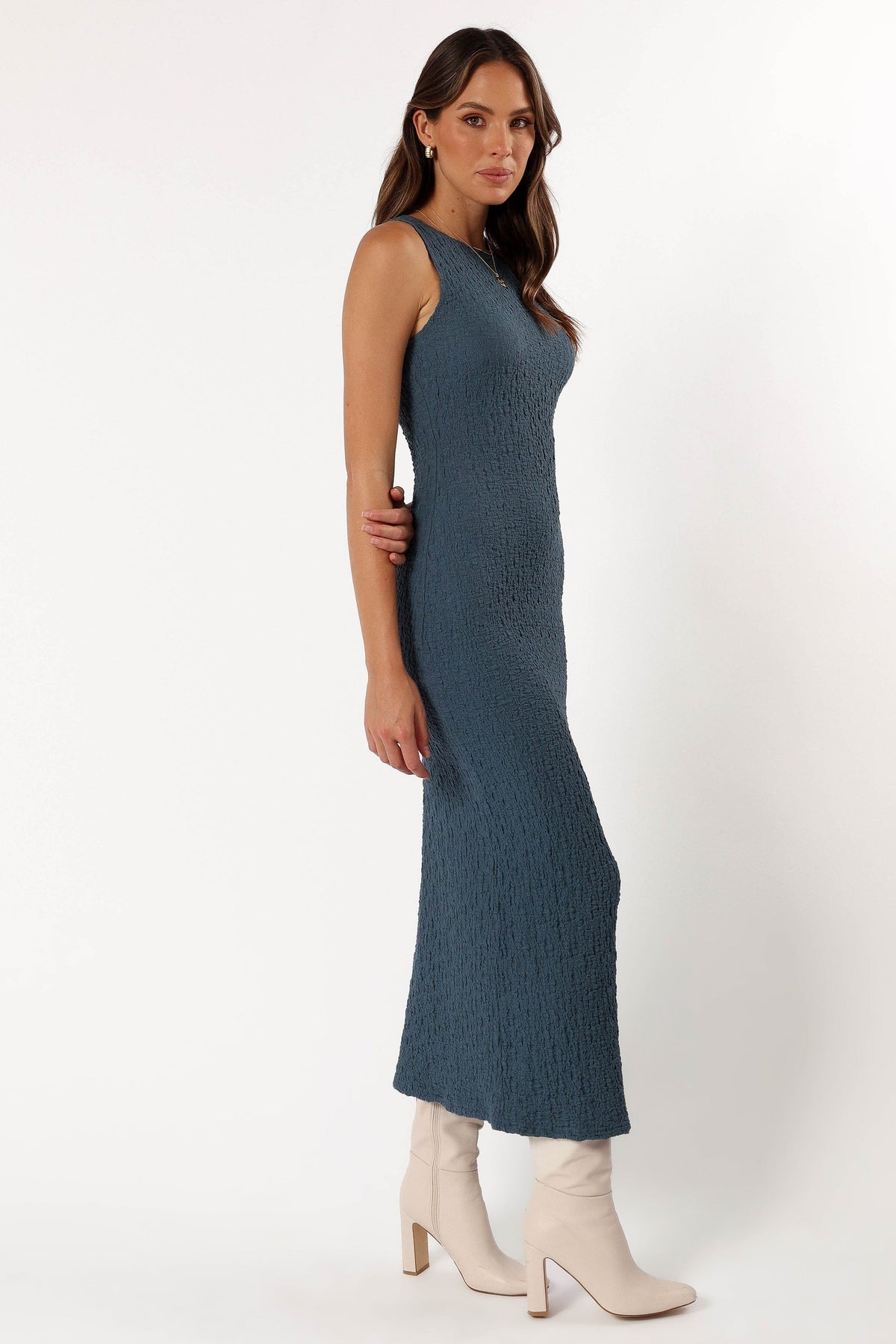 Clark Maxi Dress in Charcoal – view 6 of 8
