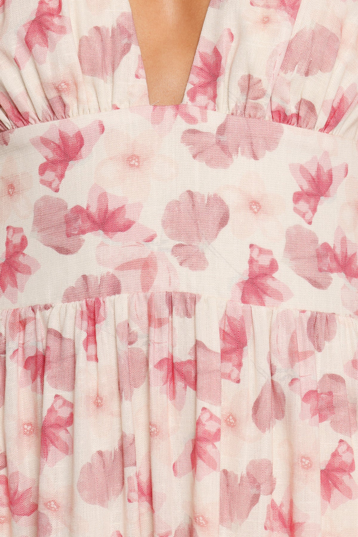 Clementine Mini Dress in Cream Floral – view 9 of 9