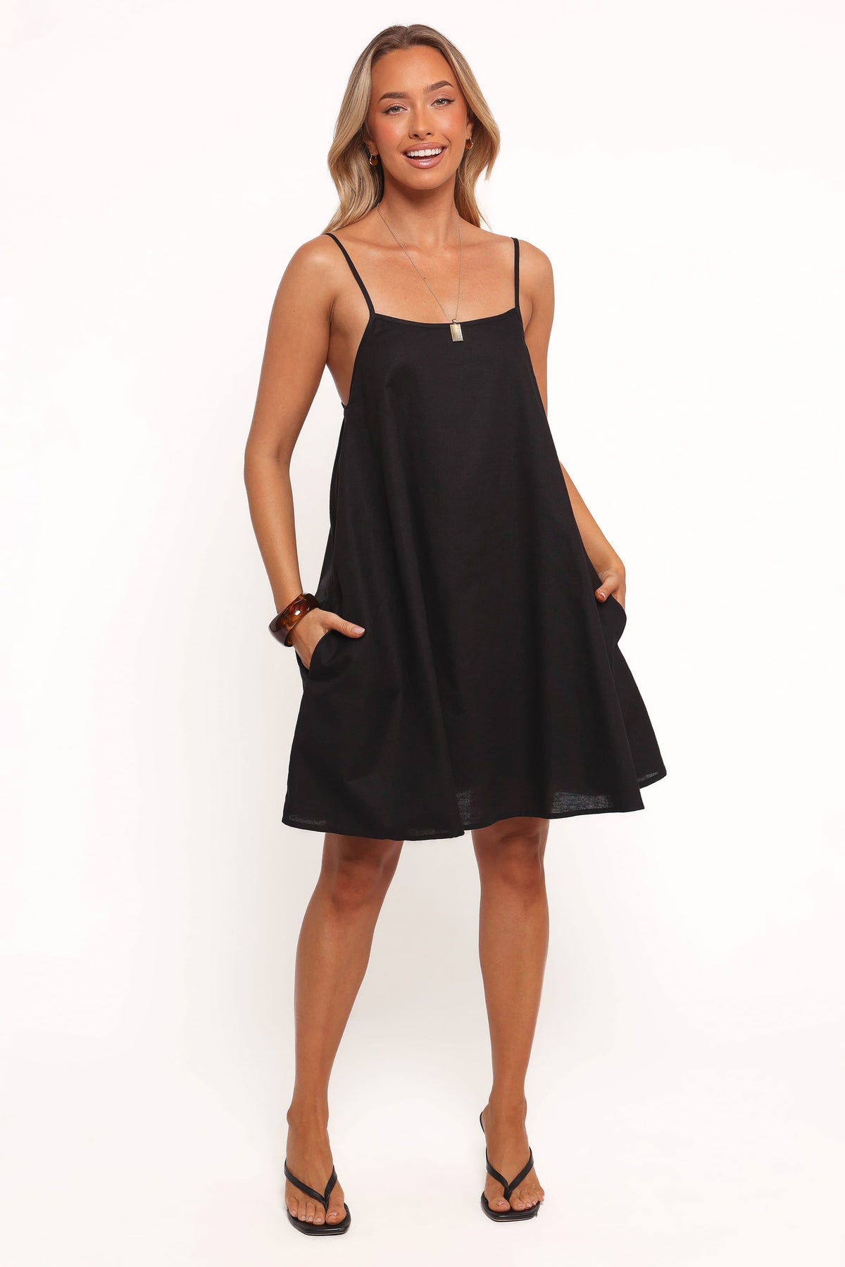 Cloella Mini Dress in Black – view 6 of 8