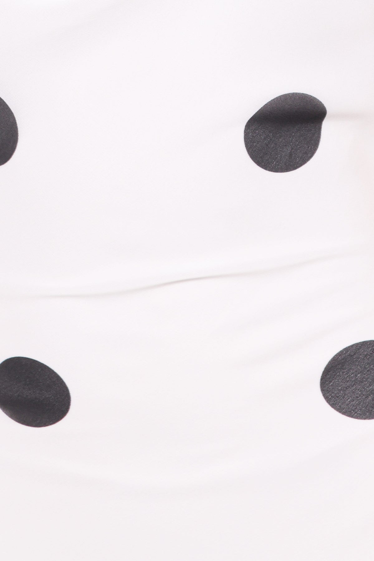 Collette Maxi Dress in White Polka Dot – view 6 of 6