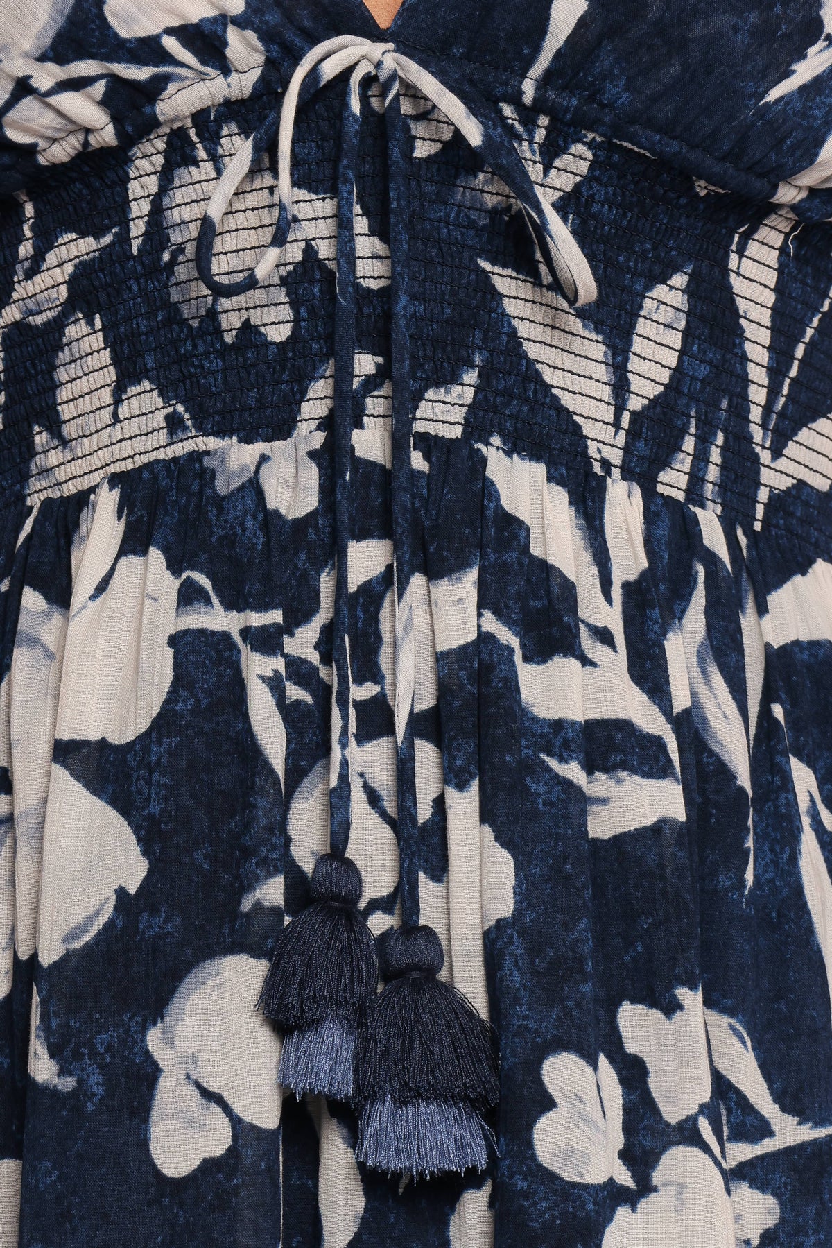 Coralie Maxi Dress in Navy Peony – view 7 of 7