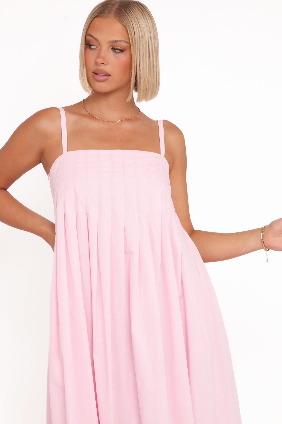 Corfu Midi Dress in Pink – view 2 of 6