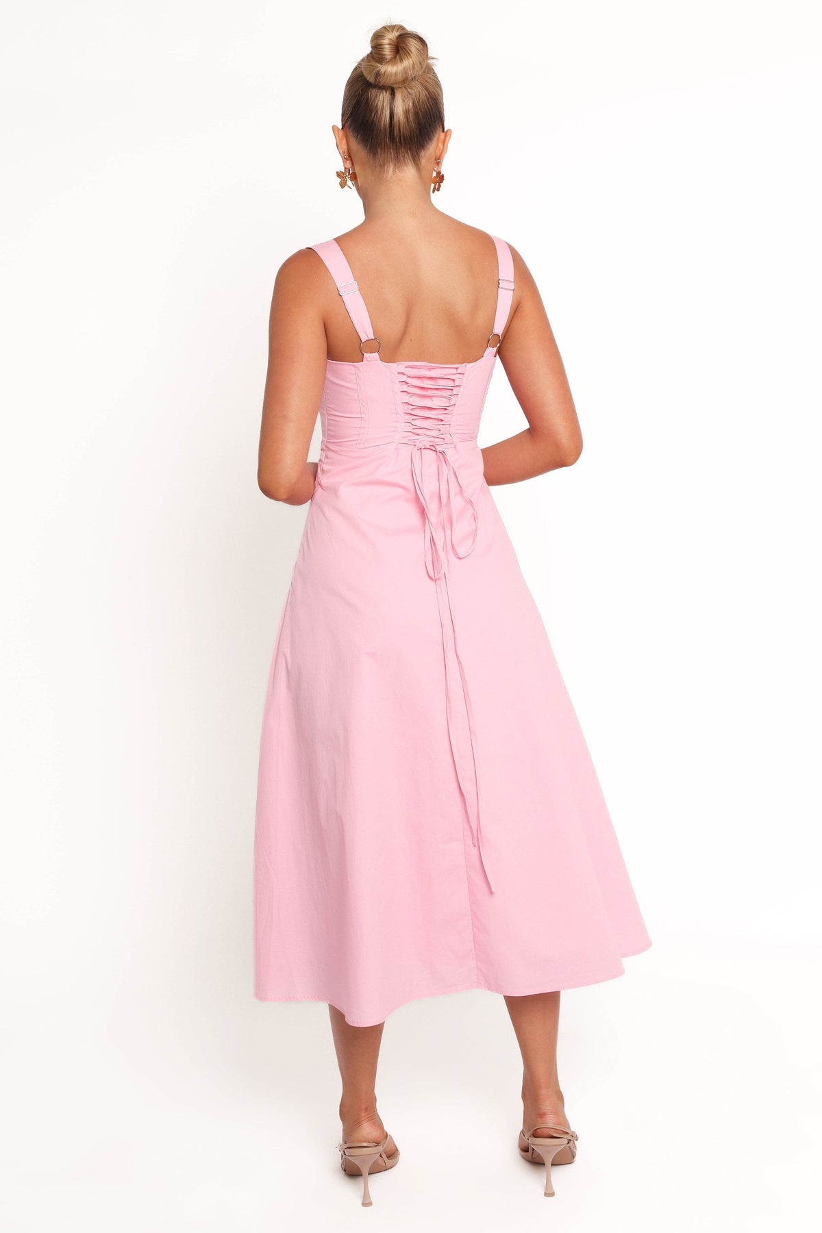 Cosima Midi Dress in Pink – view 2 of 7