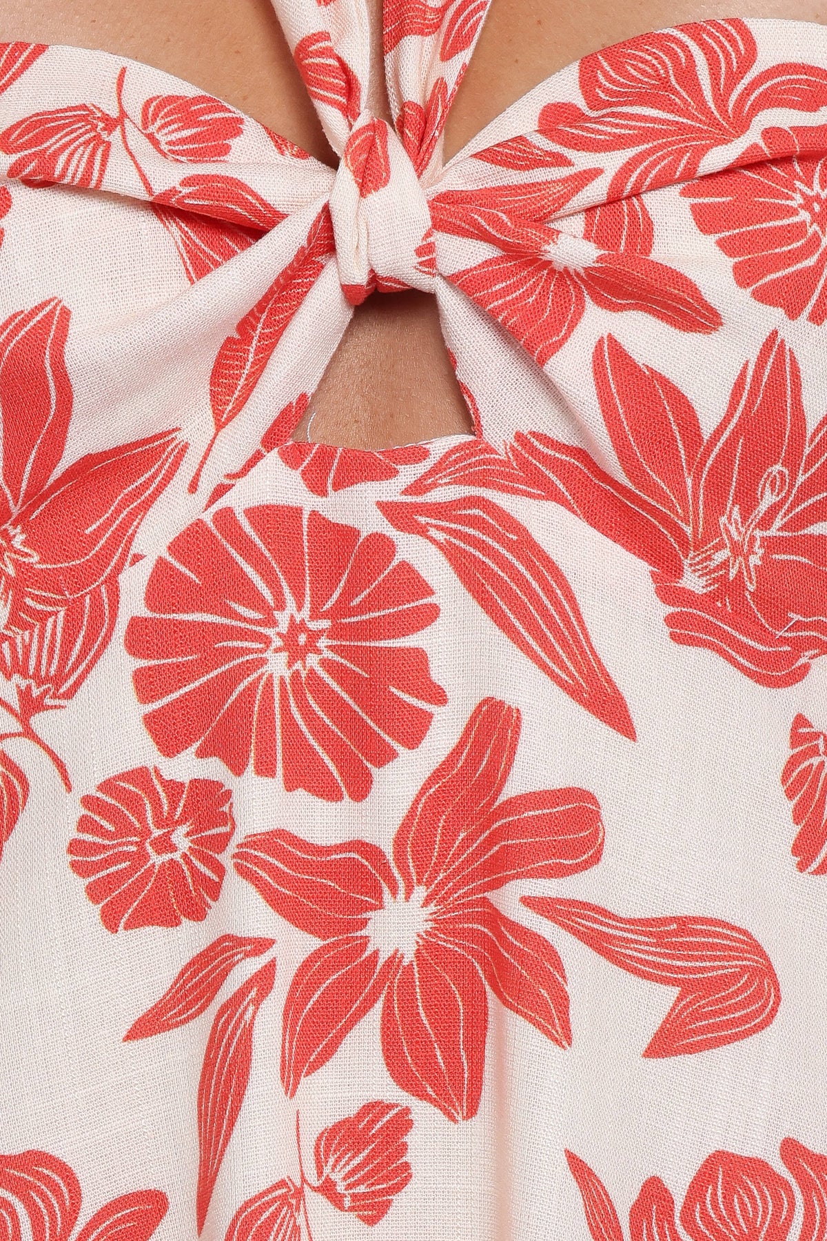Cottrell Maxi Dress in Red Floral – view 7 of 7