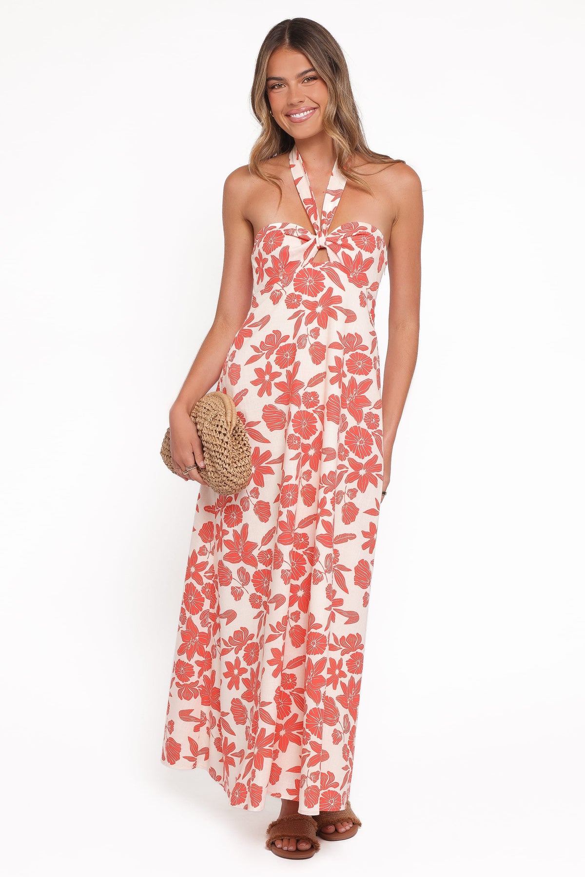 Cottrell Maxi Dress in Red Floral – view 2 of 7