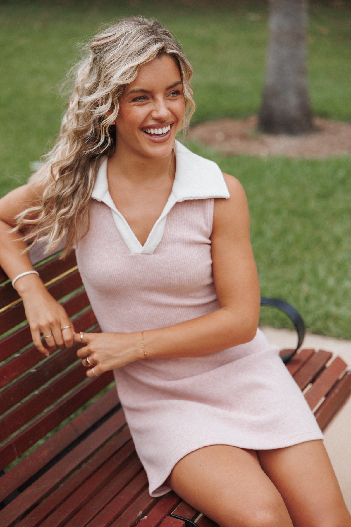 Curtis Mini Dress in Pink – view 1 of 8