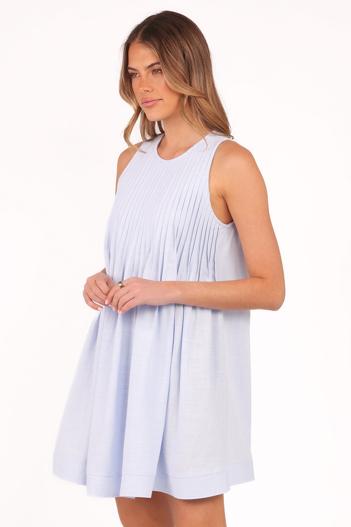 Daniela Mini Dress in Blue – view 4 of 8