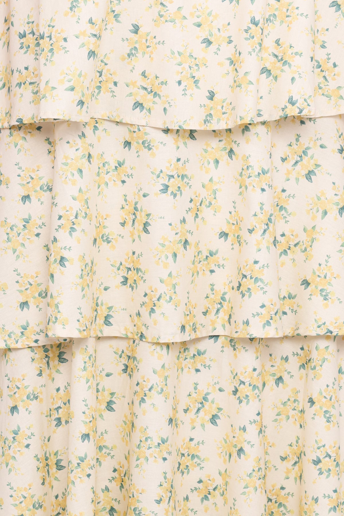 Darlia Halterneck Maxi Dress in Yellow Floral – view 7 of 7