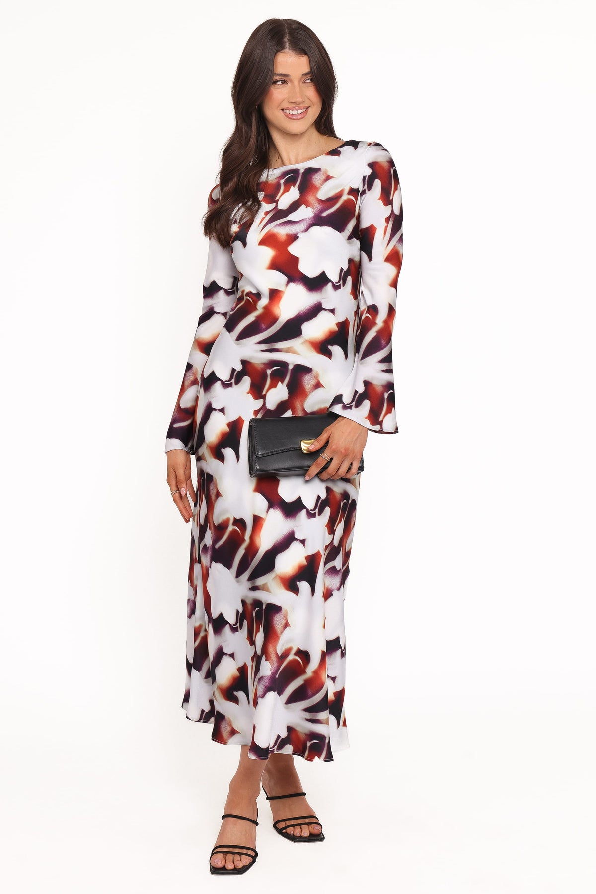 Deidre Maxi Dress in Blurred Floral – view 6 of 7