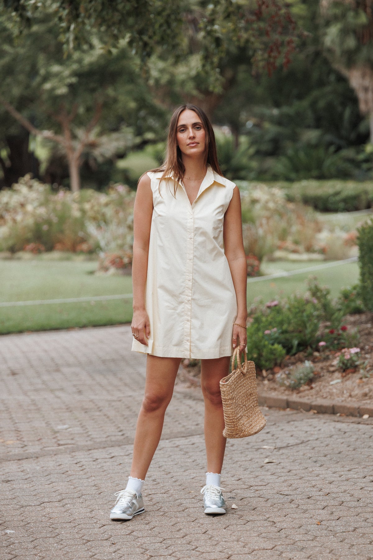 Deirdre Mini Dress in Yellow – view 8 of 8