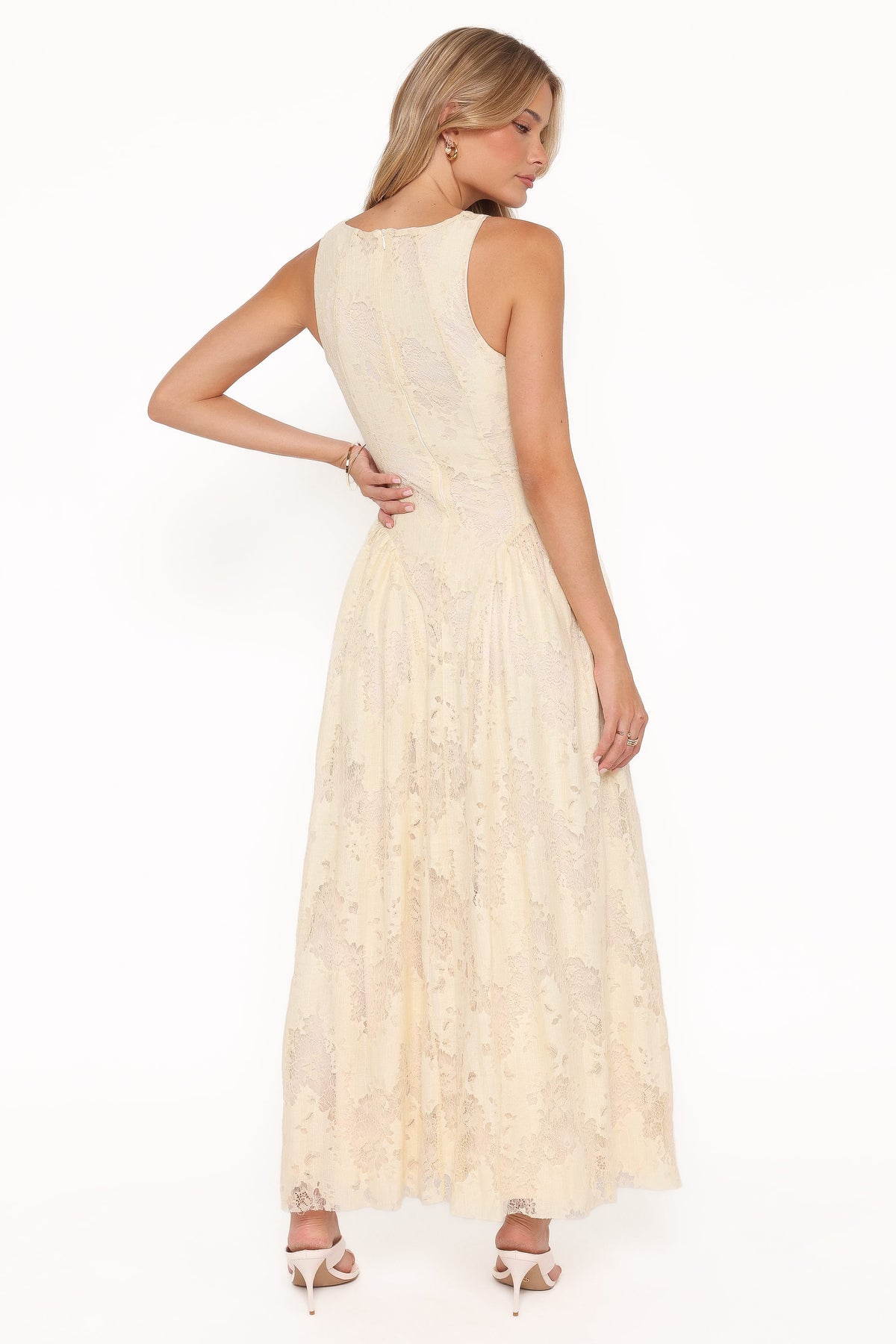 Denny Maxi Dress in Butter Yellow – view 4 of 6