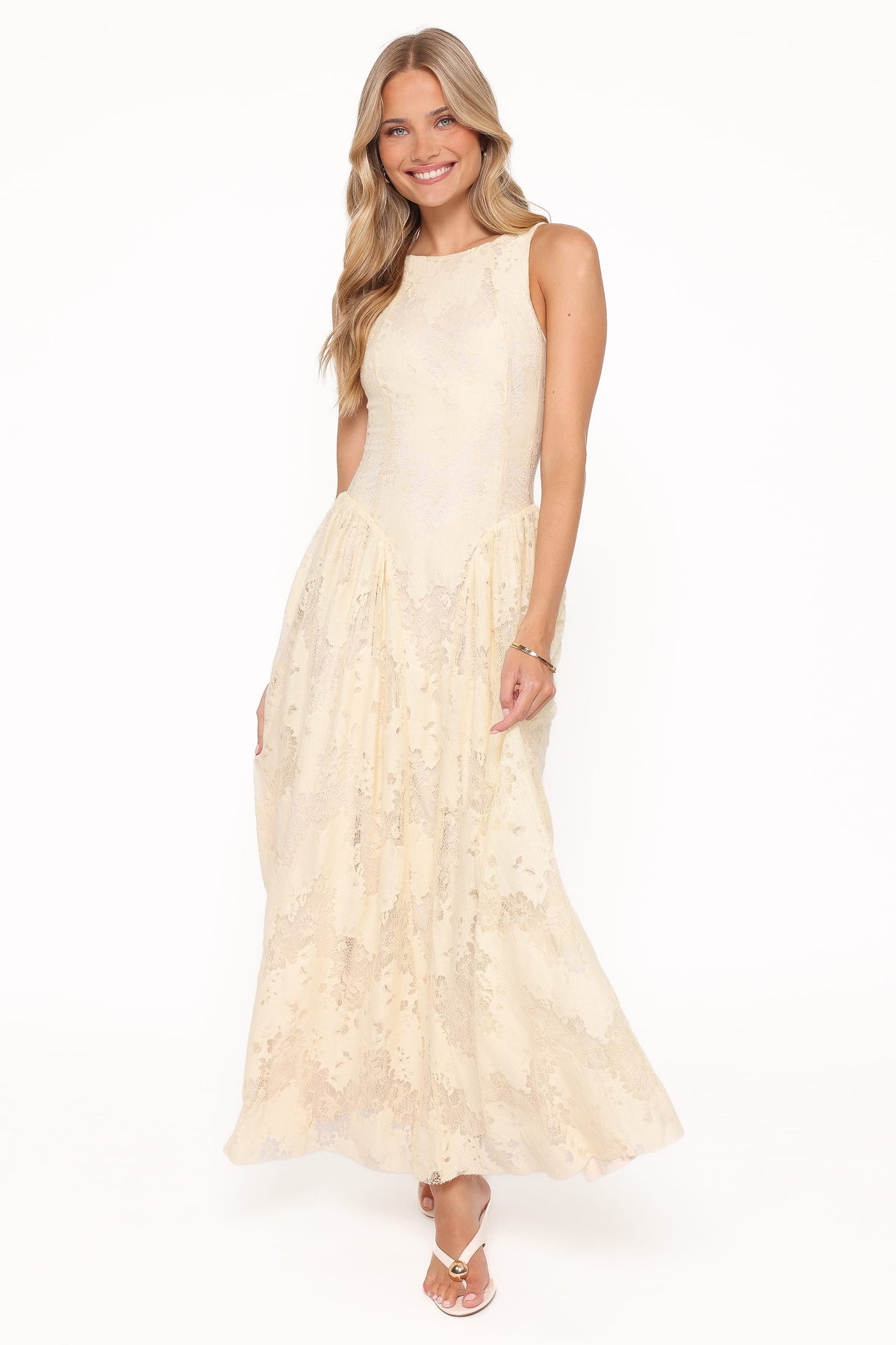 Denny Maxi Dress in Butter Yellow – view 1 of 6