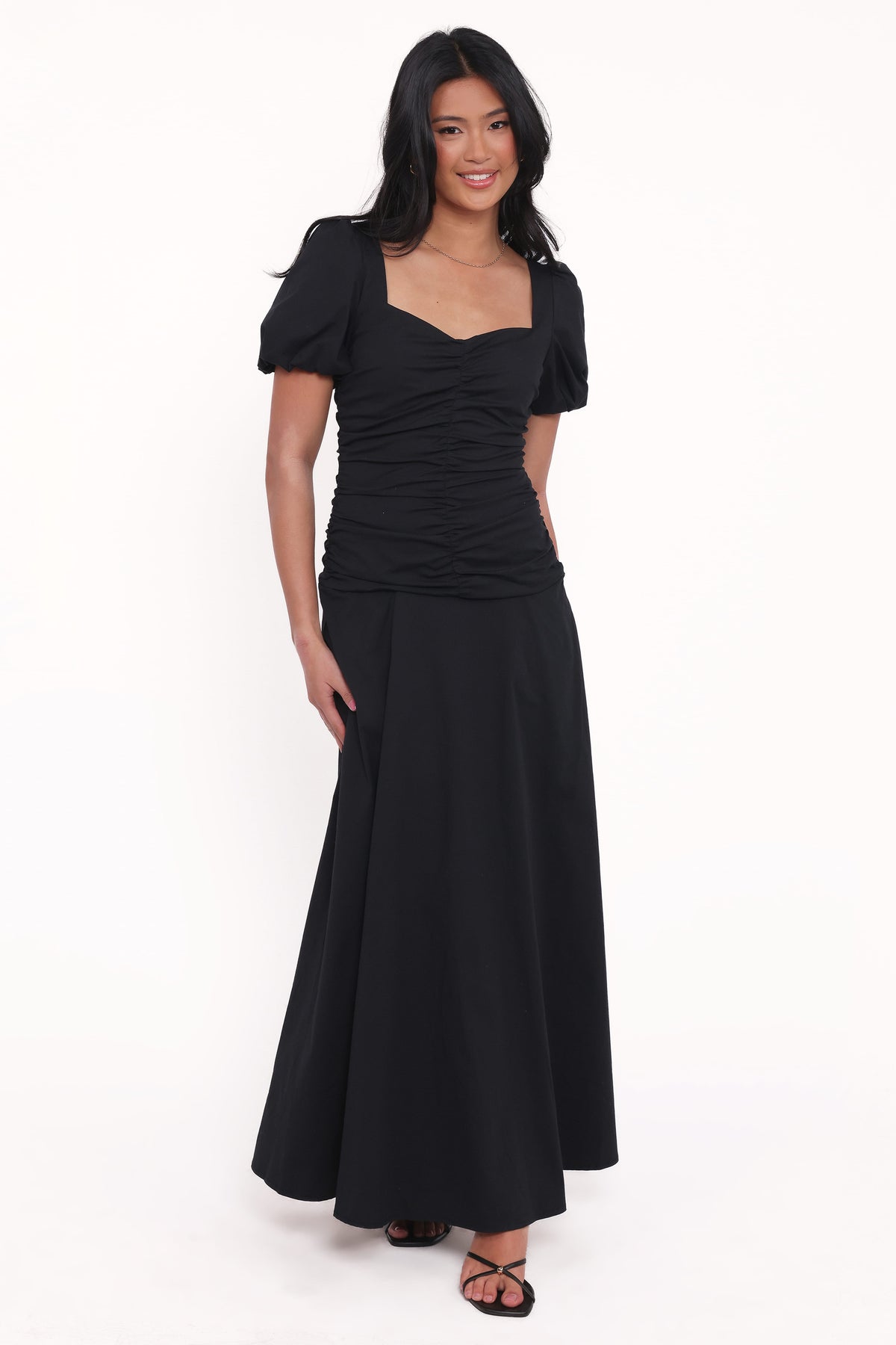 Denver Midi Dress in Black – view 1 of 6