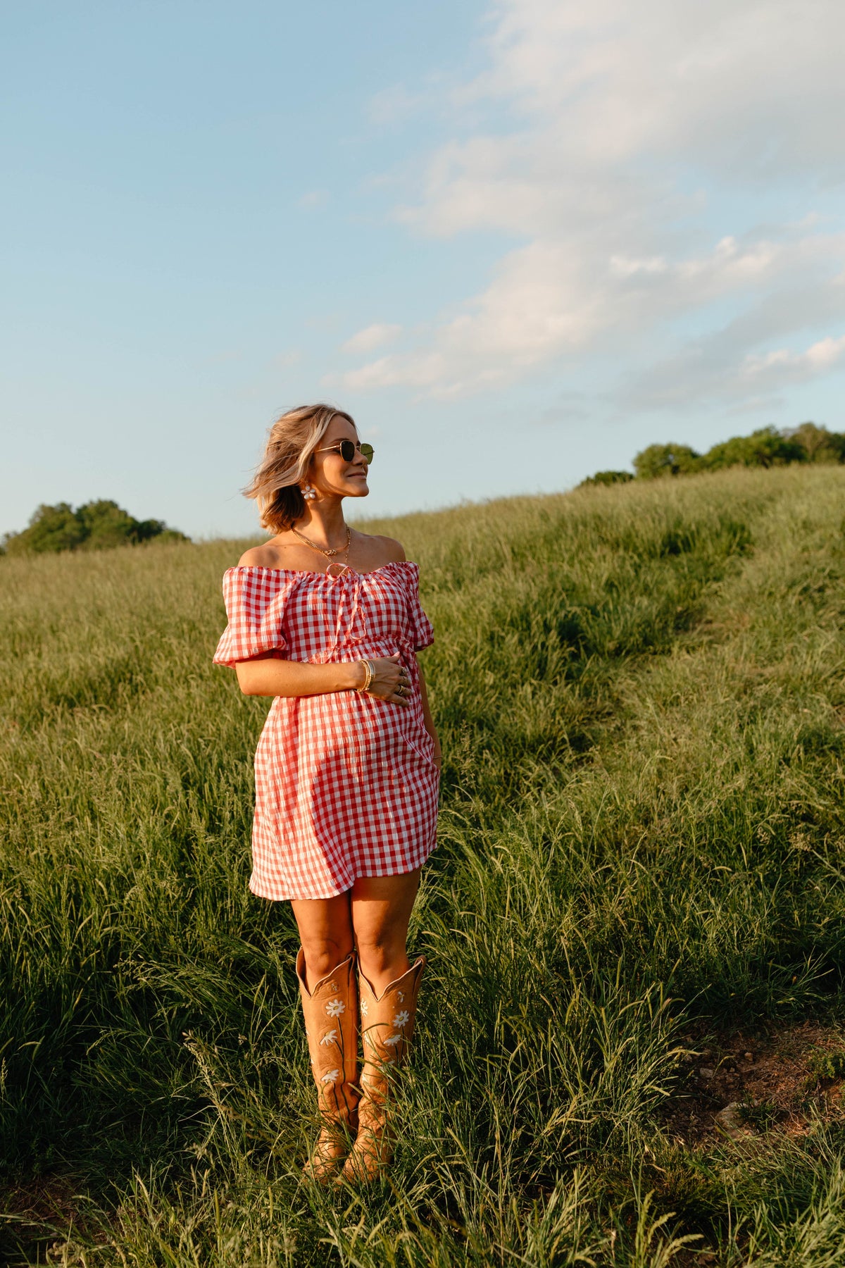 Dorothea Mini Dress in Red – view 1 of 10