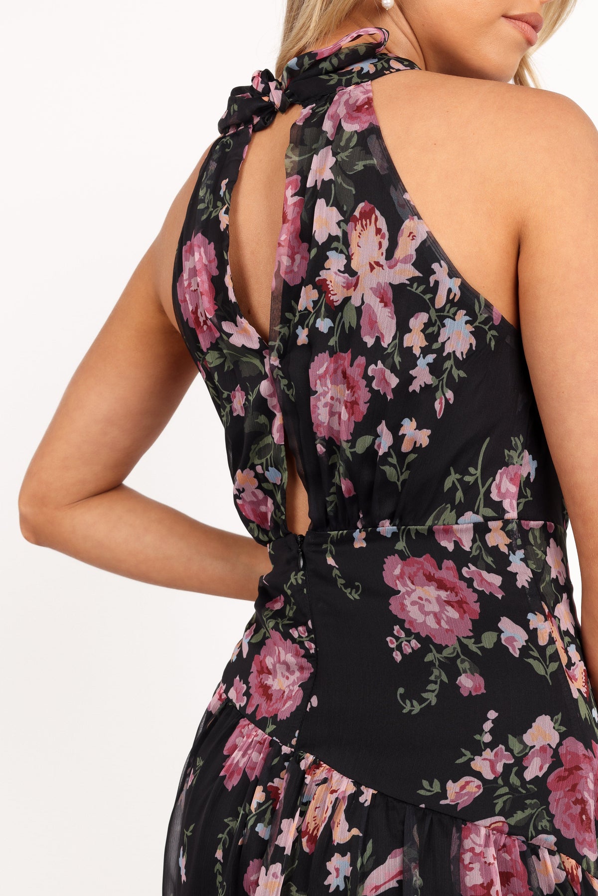 Eden Maxi Dress in Black Floral – view 8 of 10