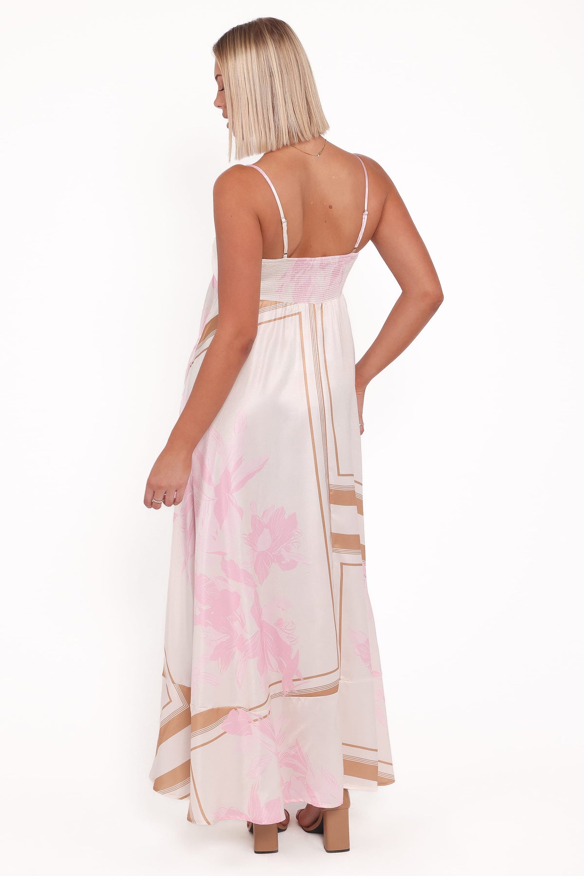 Elanor Maxi Dress in Pink Print – view 5 of 6