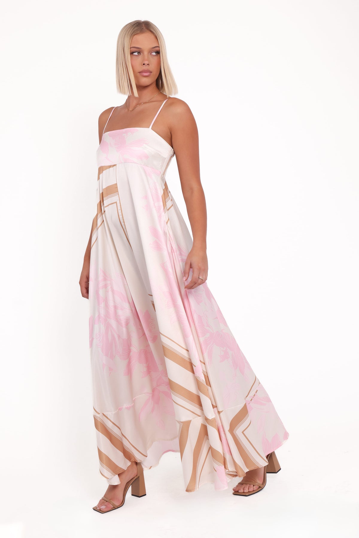 Elanor Maxi Dress in Pink Print – view 1 of 6