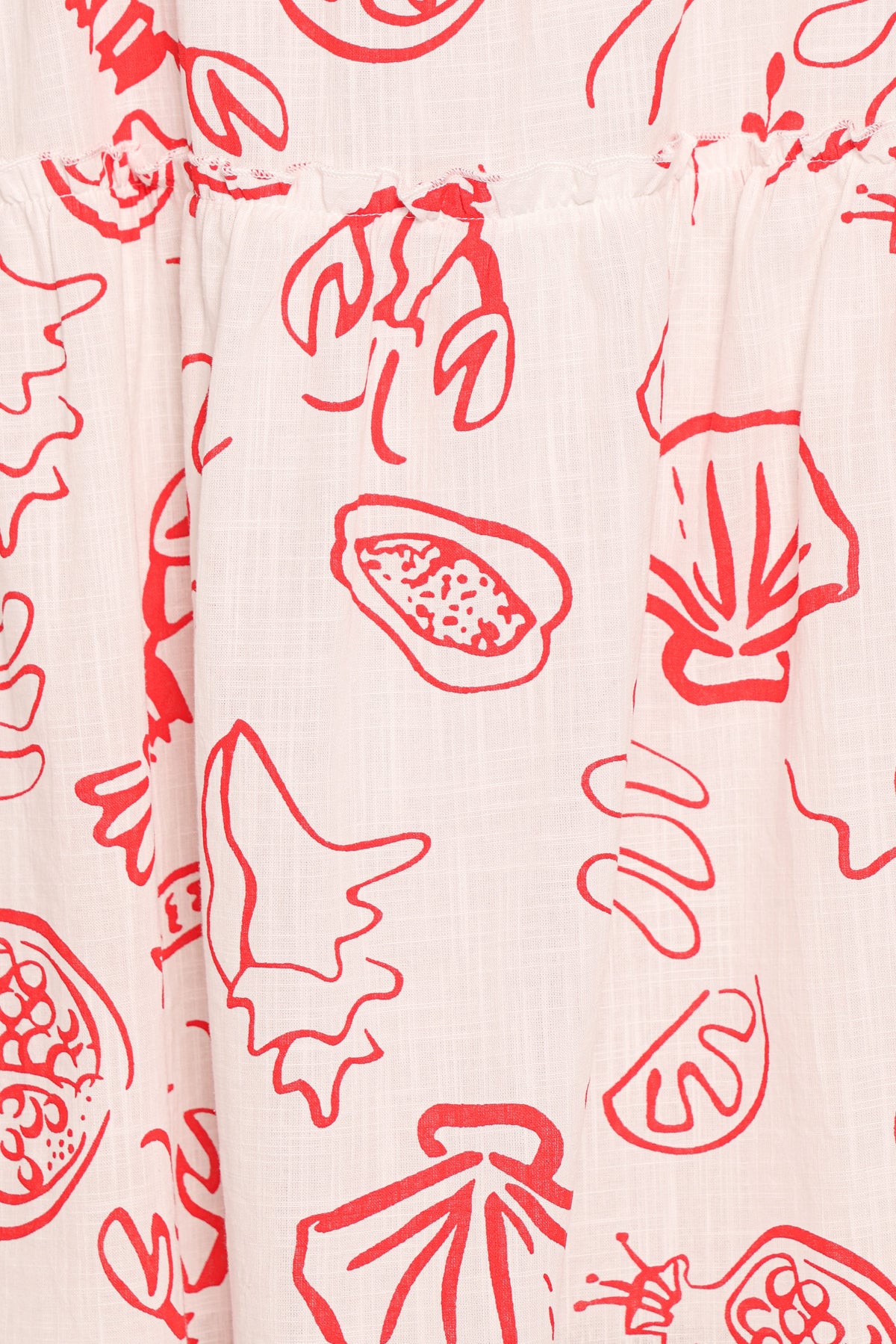 Elena Mini Dress in Red Lobster – view 7 of 8