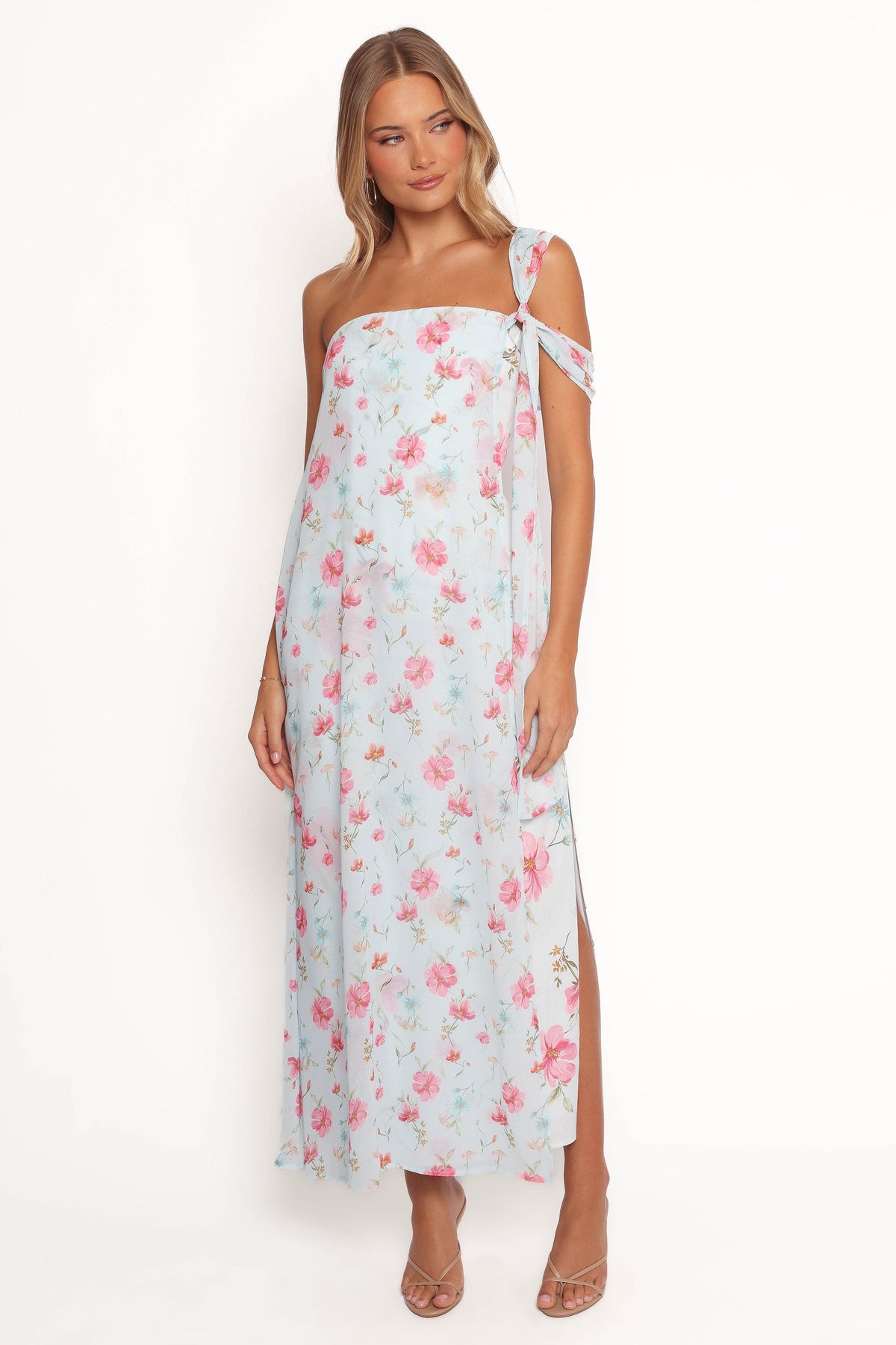 Eloisa Maxi Dress in Blue Floral – view 2 of 8