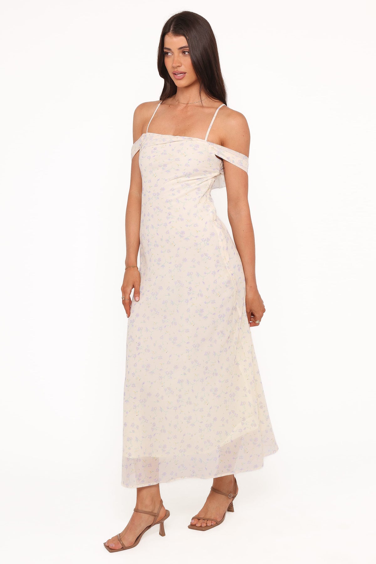 Elwood Midi Dress in Yellow Ditsy Floral – view 4 of 7
