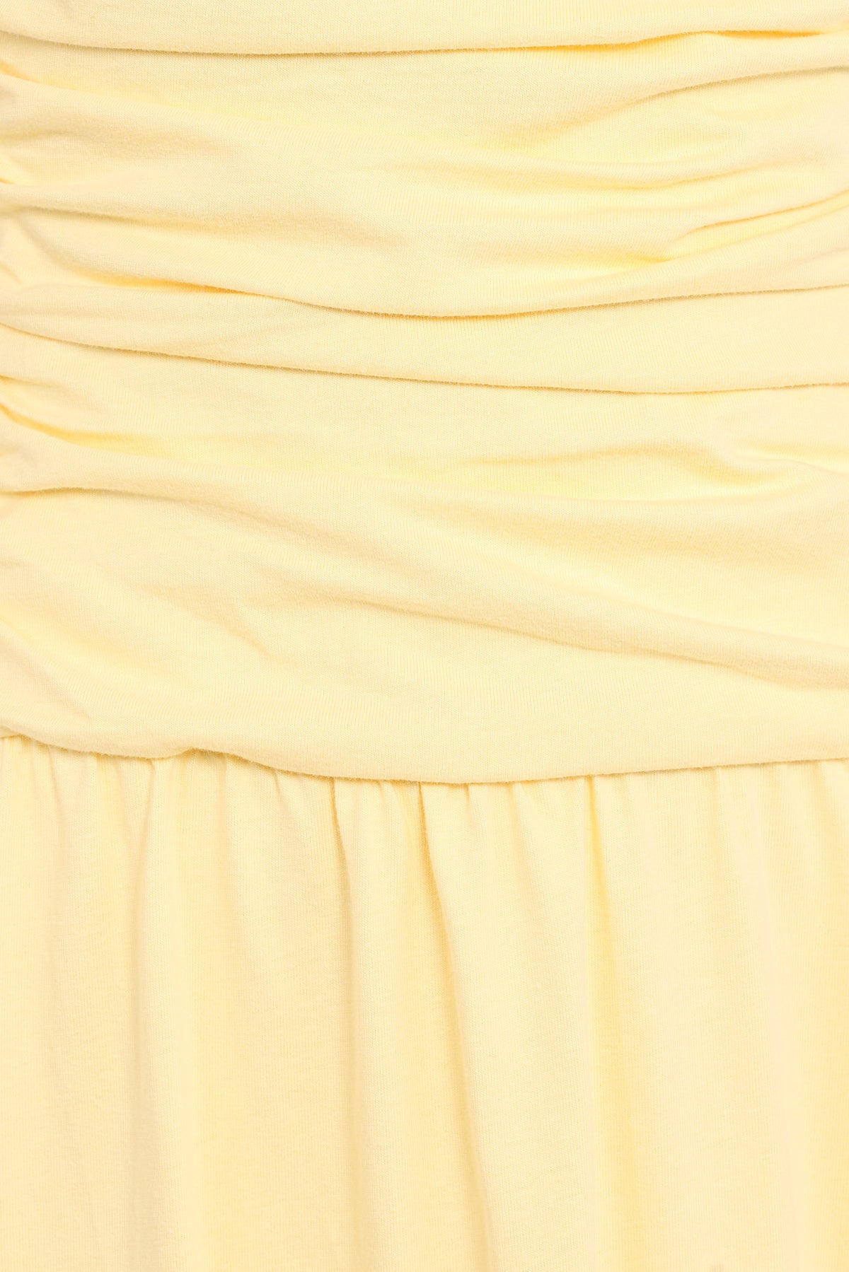 Emalia Halter Maxi Dress in Pale Yellow – view 7 of 8