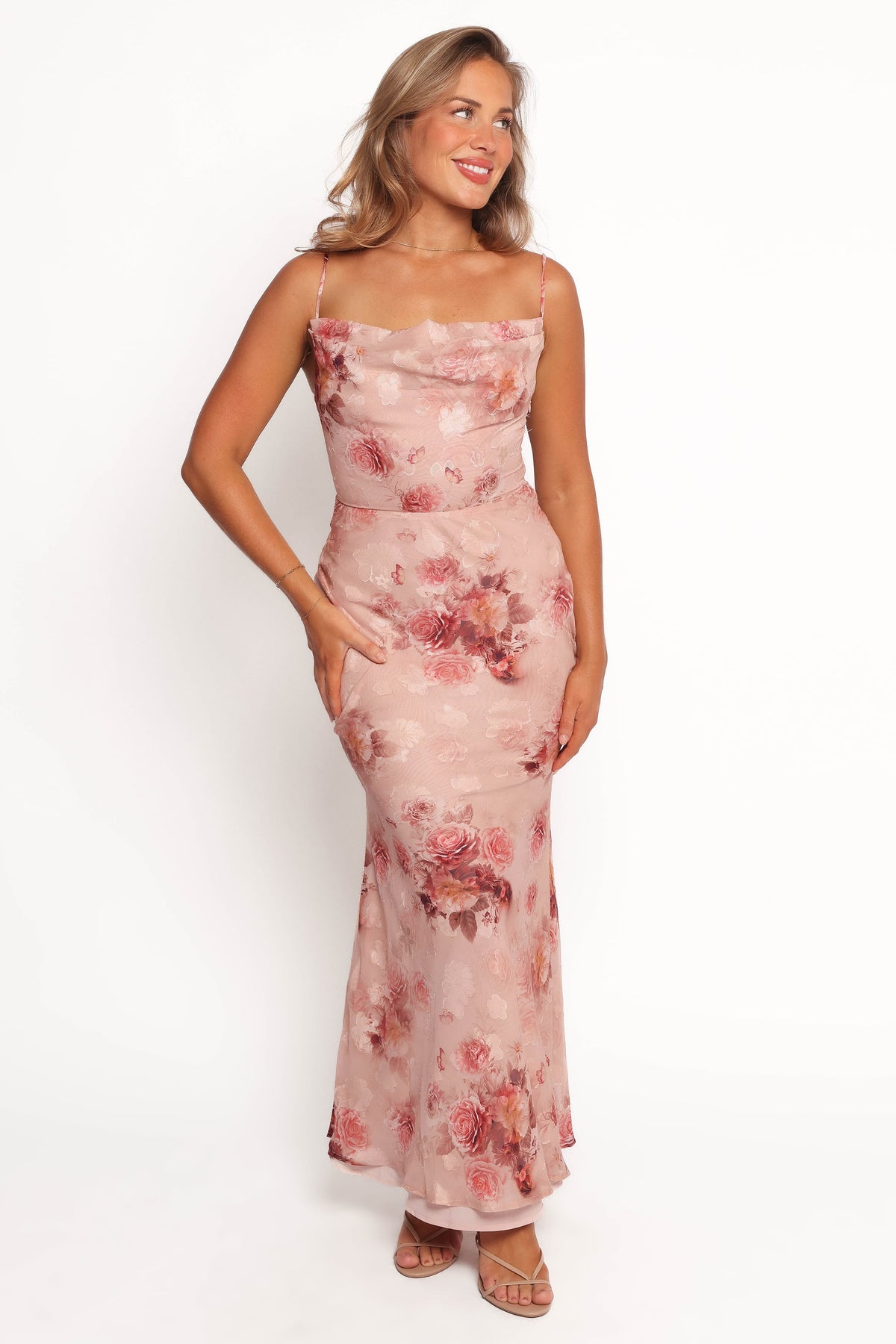 Esmeralda Maxi Dress in Rose Print – view 2 of 6