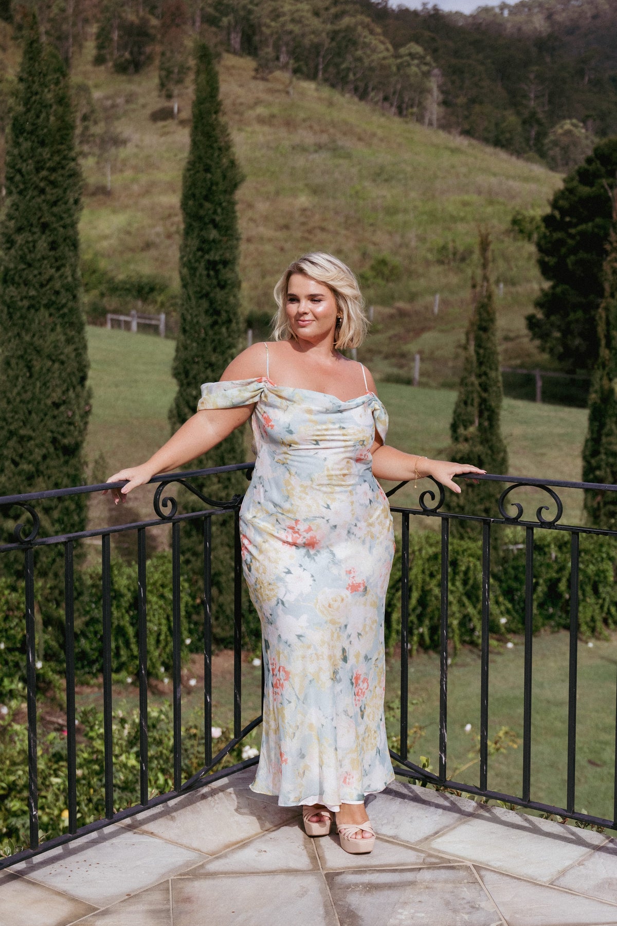 Esther Midi Dress in Multi – view 1 of 7