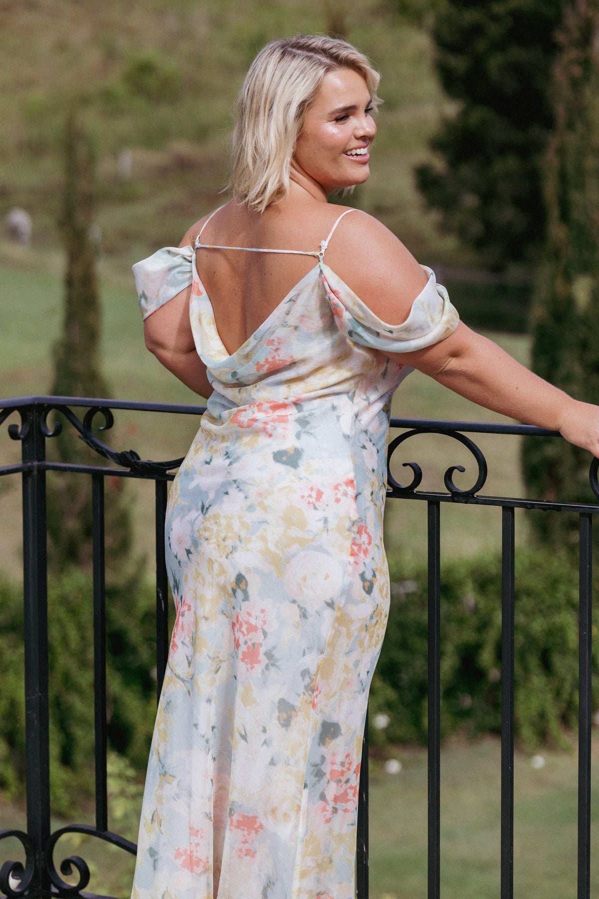 Esther Midi Dress in Multi – view 7 of 7