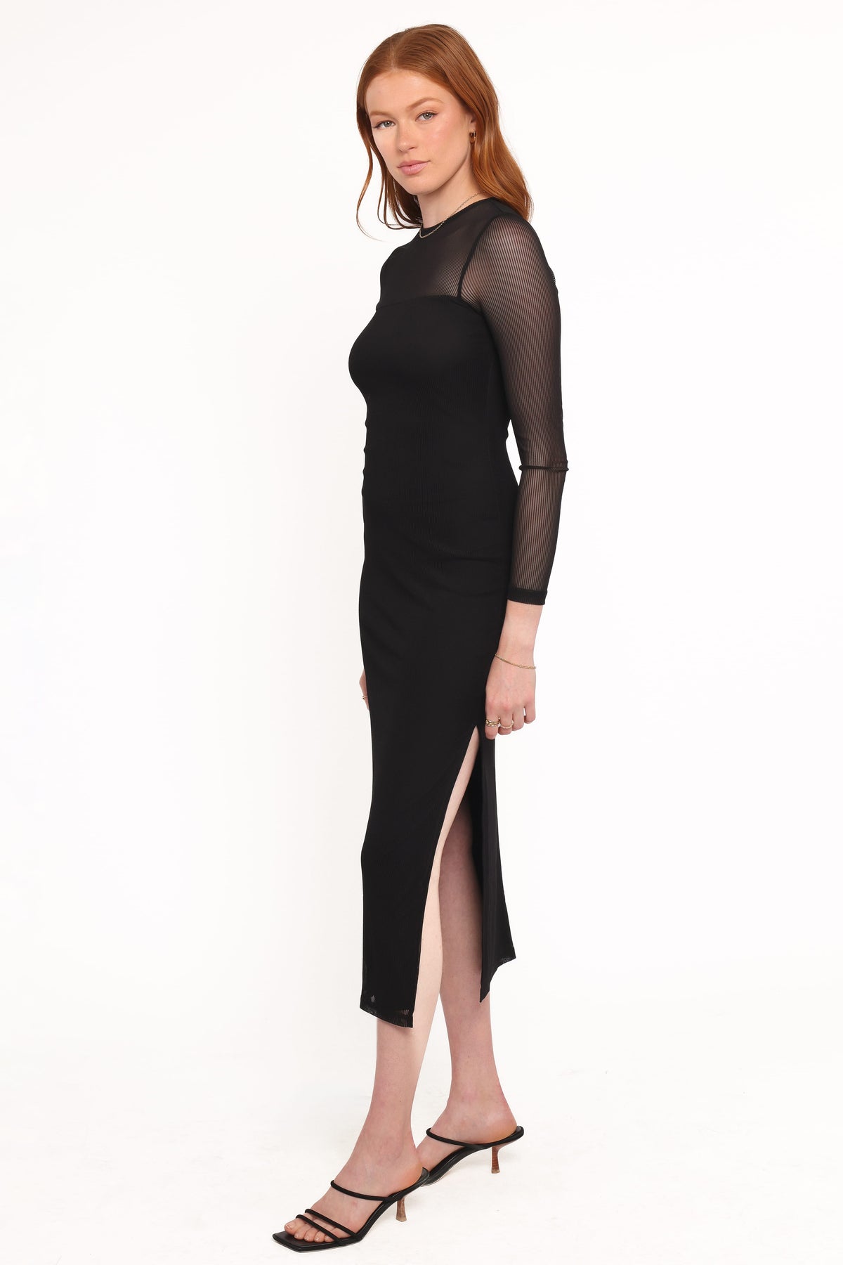 Famille Midi Dress in Black – view 5 of 7