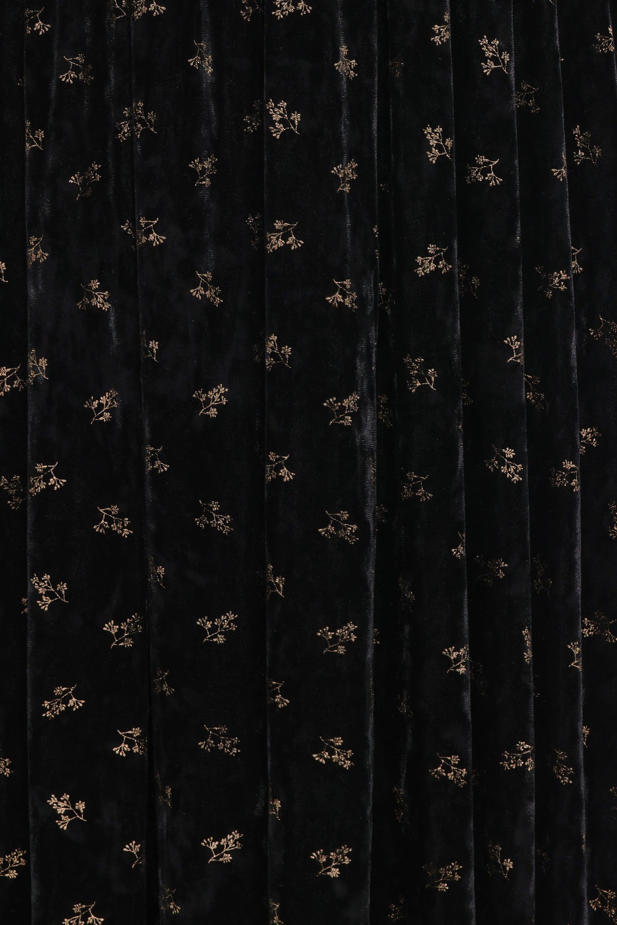 Farryn Maxi Dress in Black/Gold Velvet – view 7 of 7