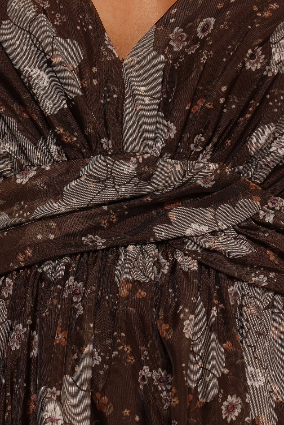 Farryn Maxi Dress in Brown/Grey – view 8 of 10