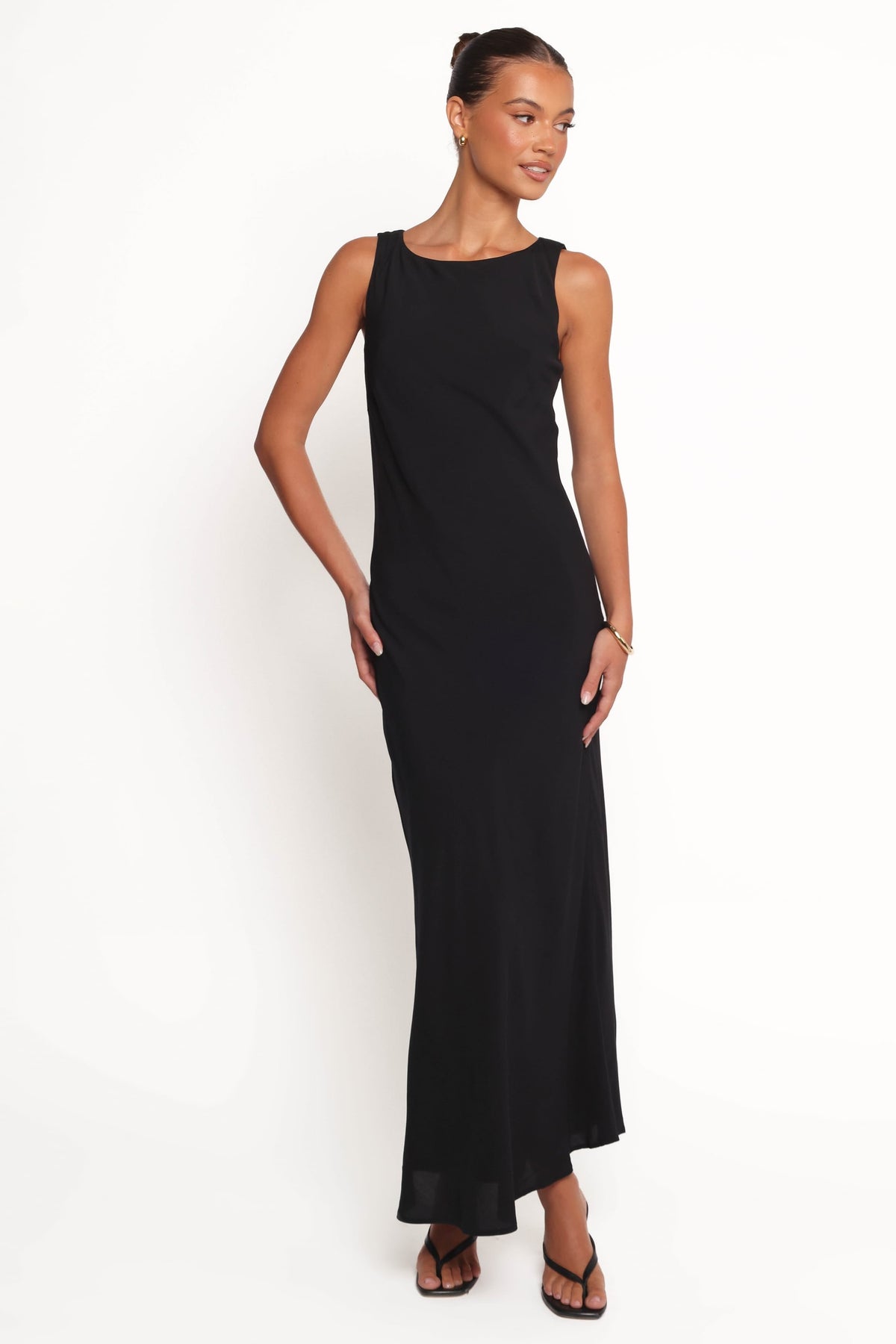 Flavia Maxi Dress in Black – view 2 of 7