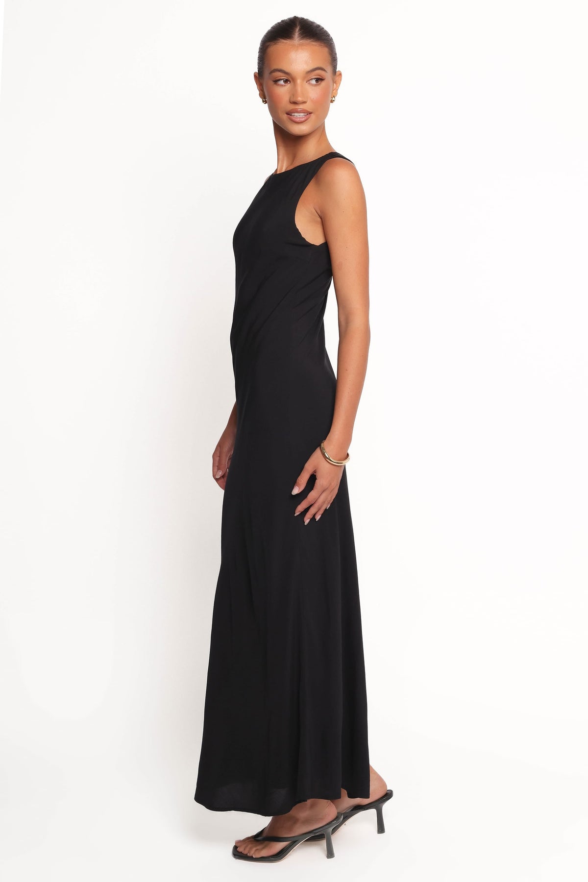 Flavia Maxi Dress in Black – view 4 of 7