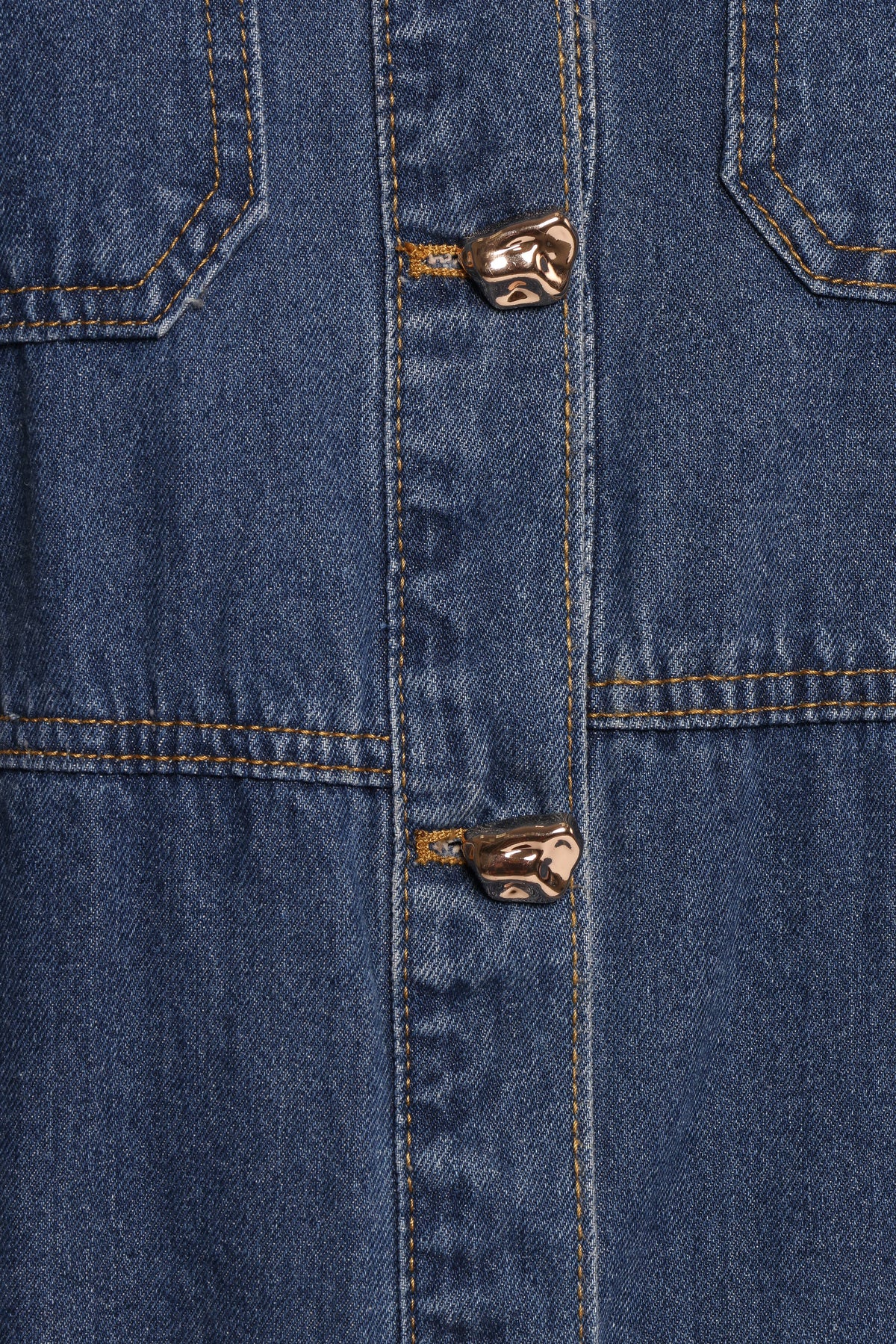 Fleming Shirt Mini Dress in Denim – view 8 of 8