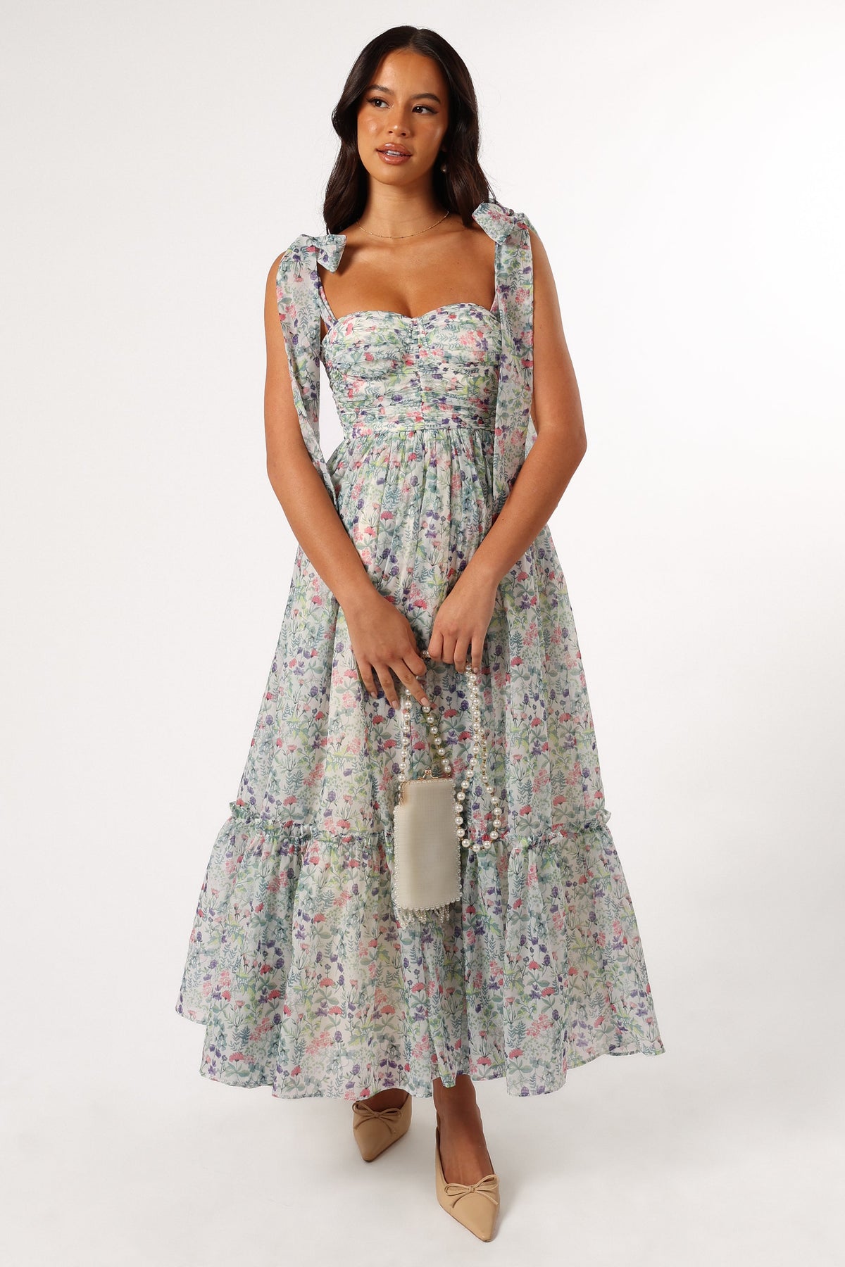 Floret Midi Dress in Multi – view 6 of 7