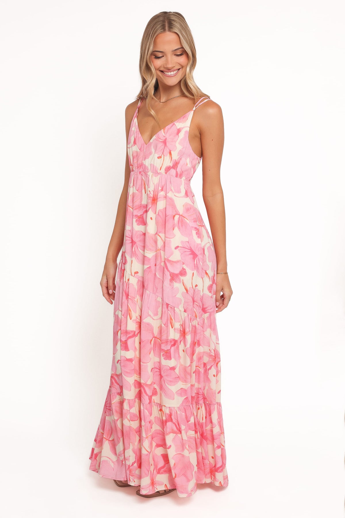 Forbes Maxi Dress in Pink Floral – view 3 of 6