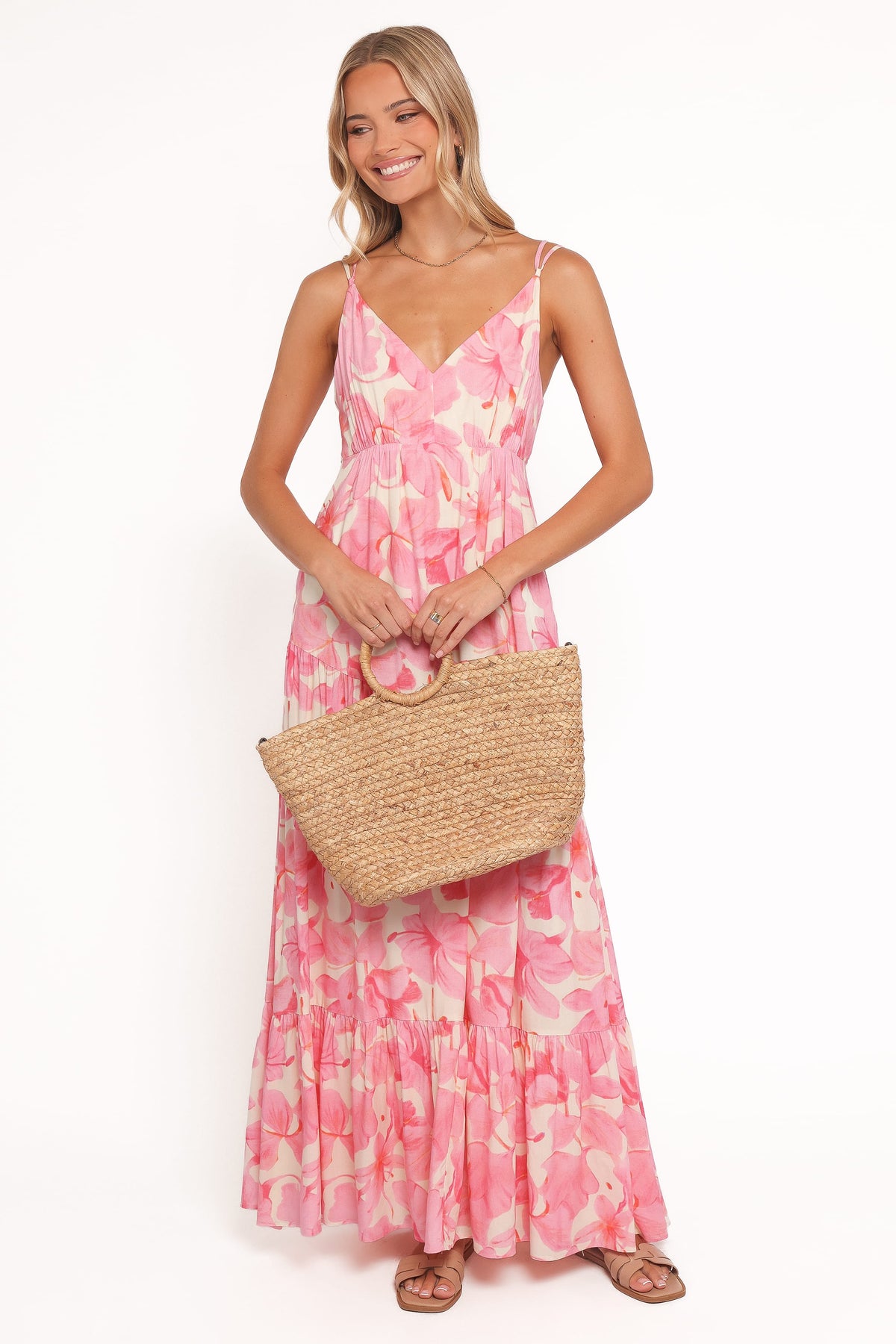 Forbes Maxi Dress in Pink Floral – view 5 of 6