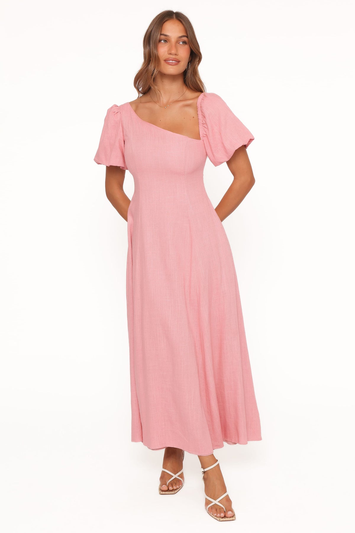 Franca Midi Dress in Pink – view 2 of 8