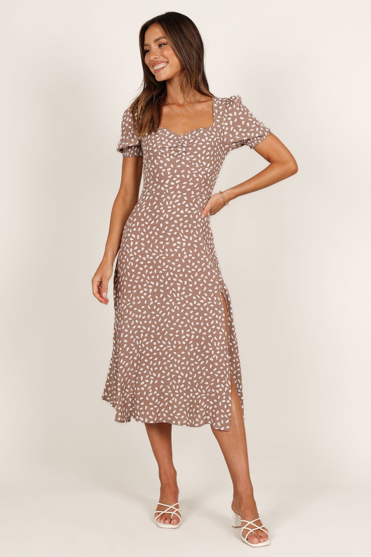 Franklin Dress in Mocha – view 4 of 15